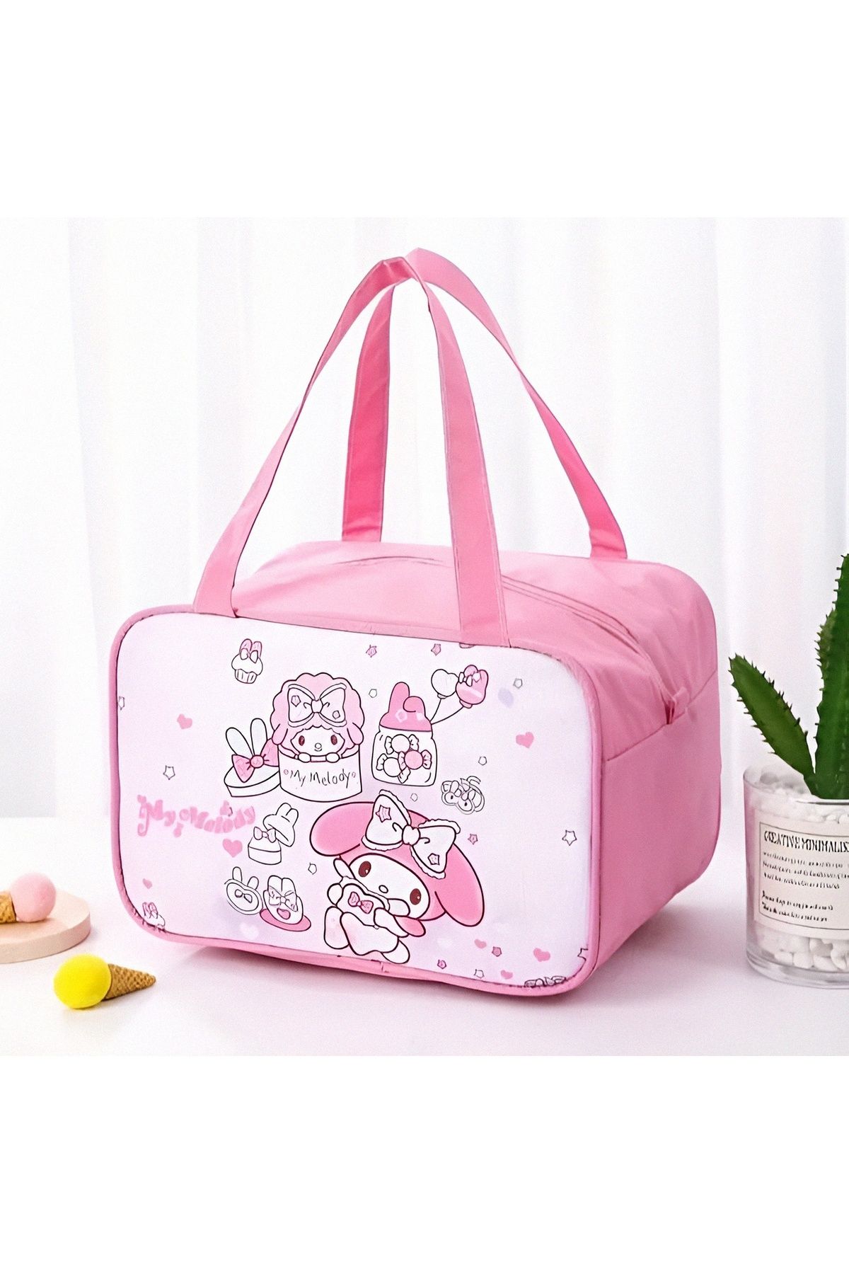 KumOziShop Sanrio Kuromi Hello Kitty Cinnamoroll My Melody Termal Beslenme Çantası