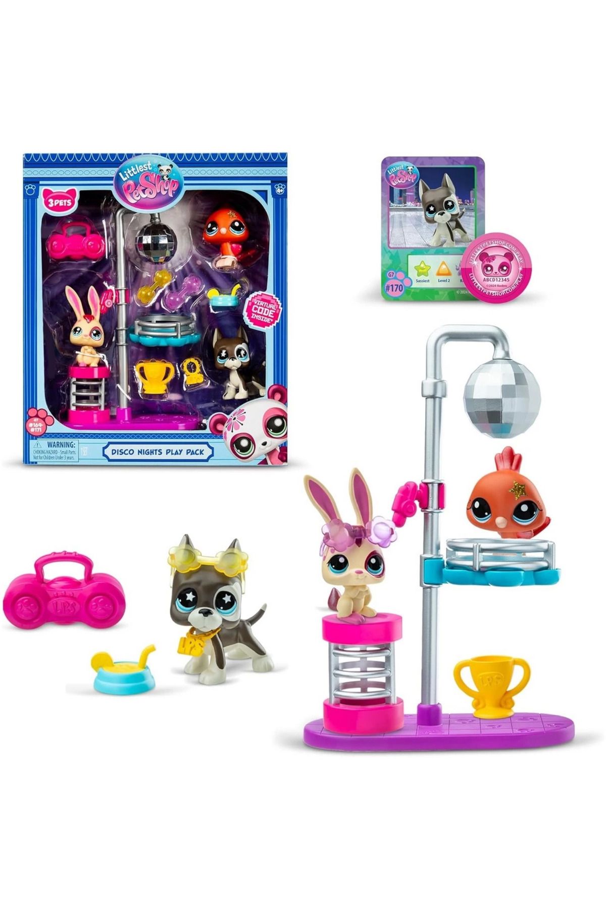 TOYFEST Minişler Disco Nights Figür Oyun Seti