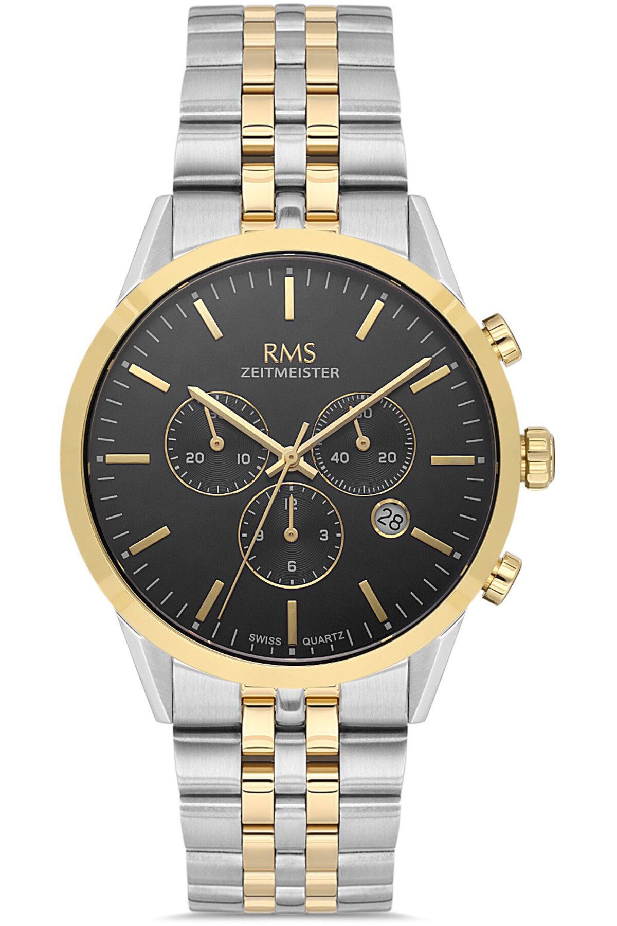 RMS ERKEK KOL SAATİ RMS.1.AG1593.10 GÜMÜŞ-GOLD