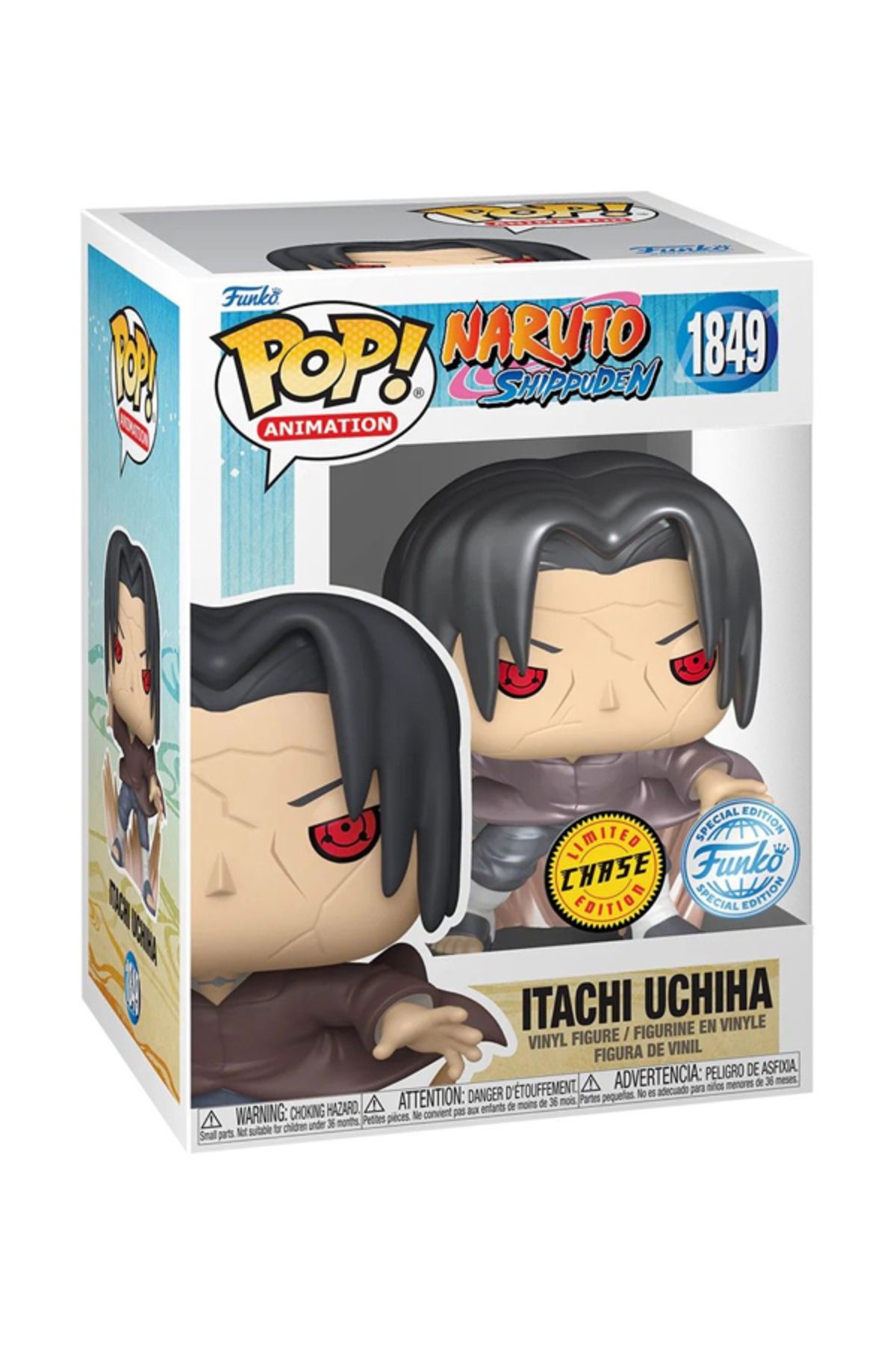 Funko Pop Animation Naruto Shippuden Itachi Uchiha Chase (SPECİAL EDİTİON) #1849 Figür