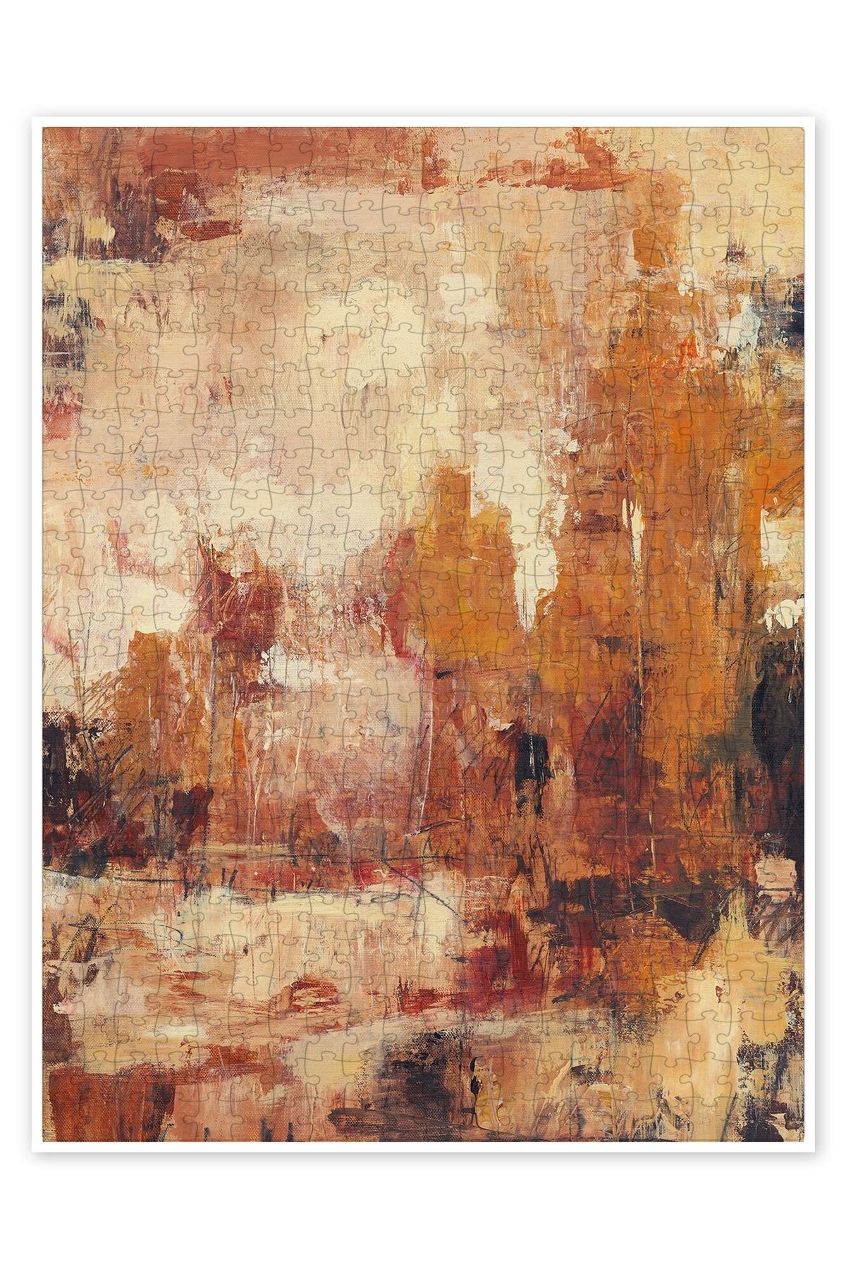 Jeronkarji Süreklilik I 500 Parça Puzzle Yapboz Bohem Soyut Sanat Temalı
