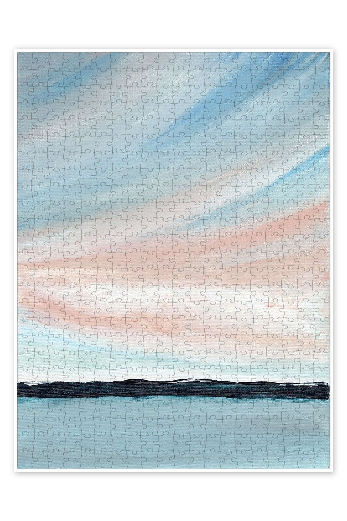 Jeronkarji Sabah sisi 500 Parça Puzzle Yapboz Bohem Soyut Sanat Temalı