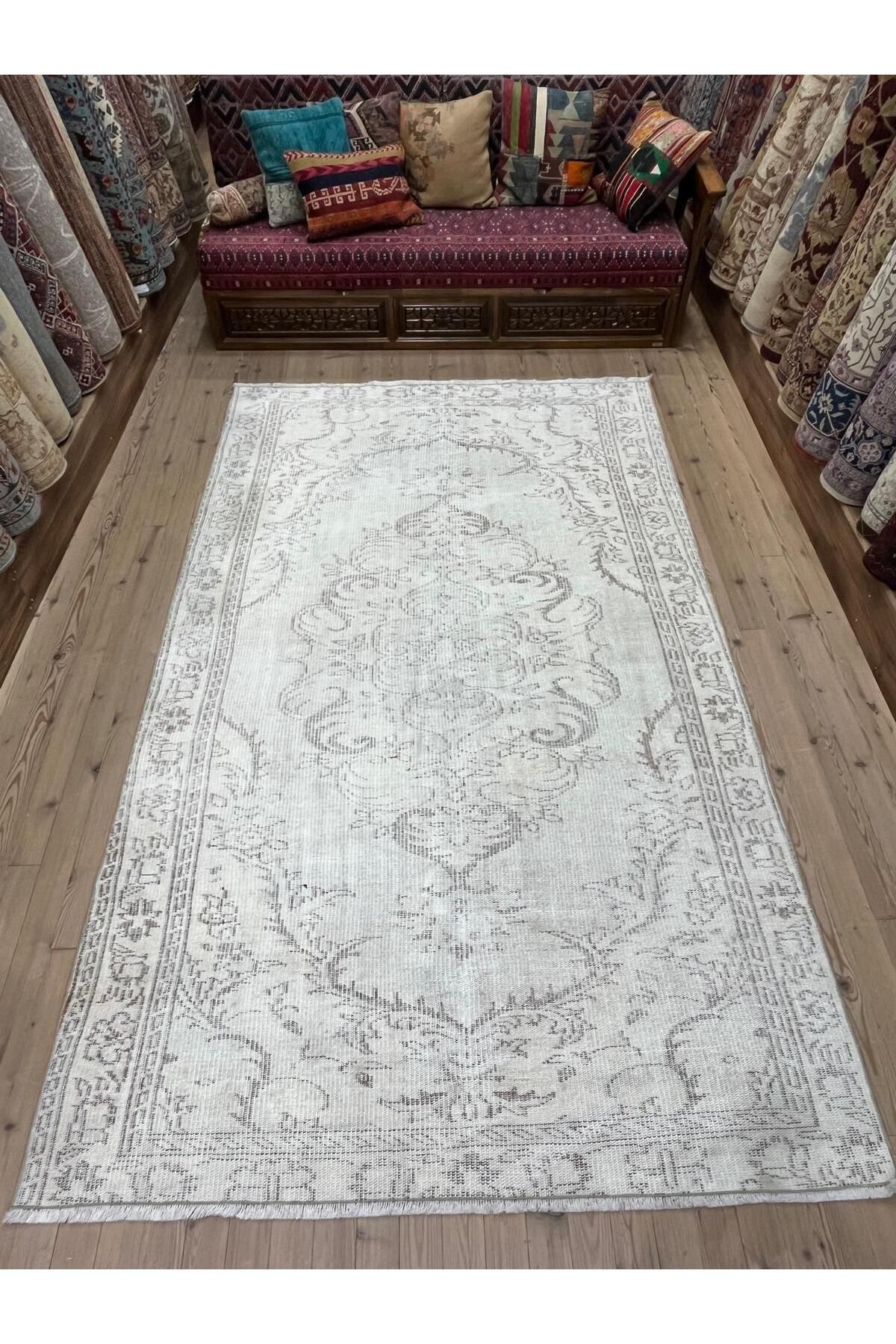 ŞİRVAN HALI EL DOKUMA VİNTAGE HALI - 170 x 258