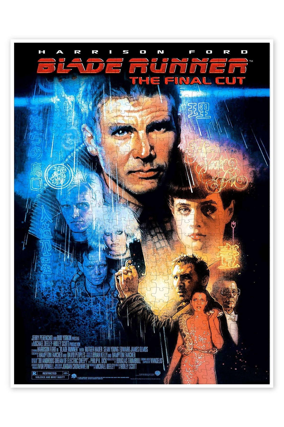 Jeronkarji Blade Runner 500 Parça Puzzle Yapboz Klasik Film Temalı