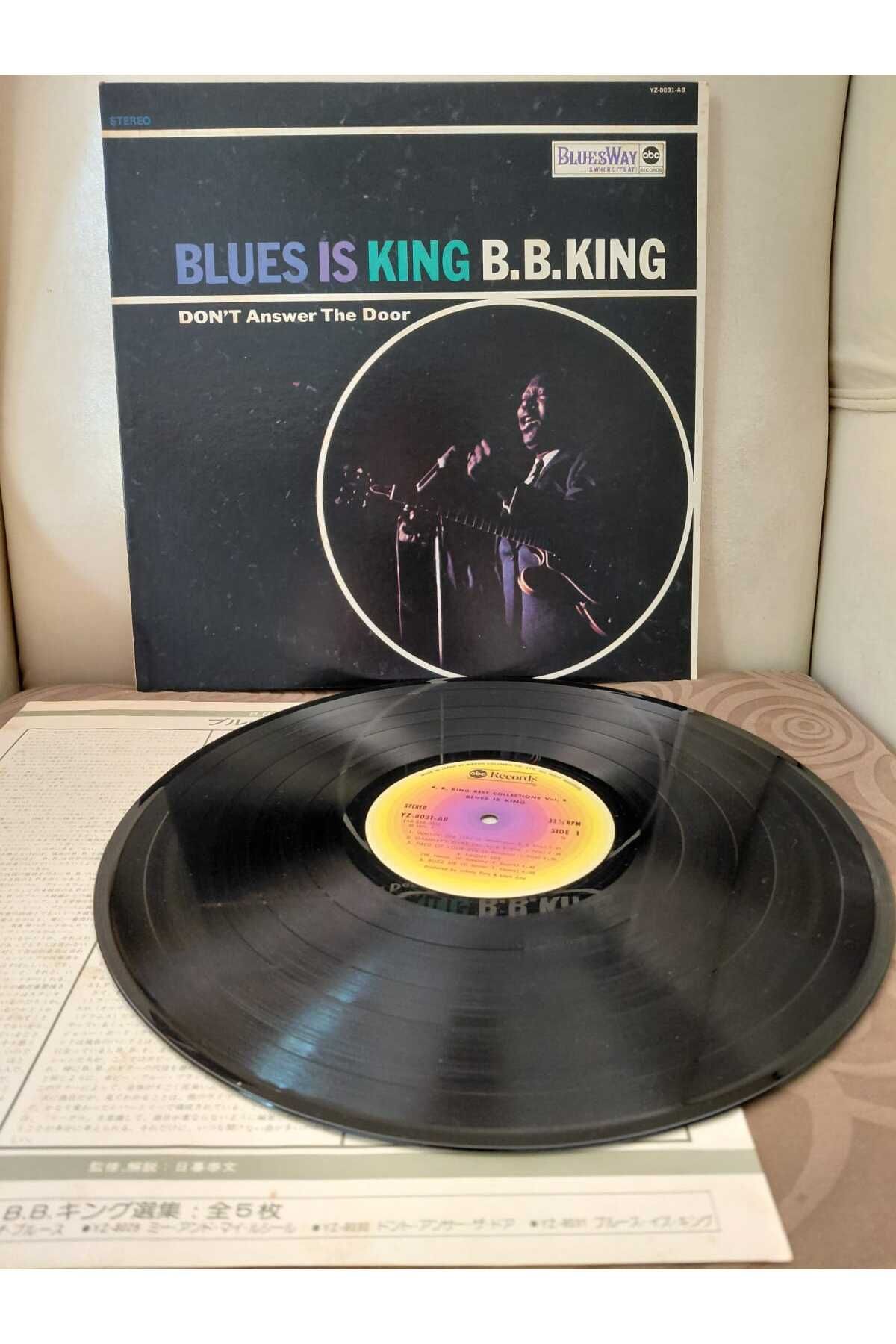 Plakperest B.B. King – Blues Is King - 1977 Japonya Basım LP Plak- 2.EL