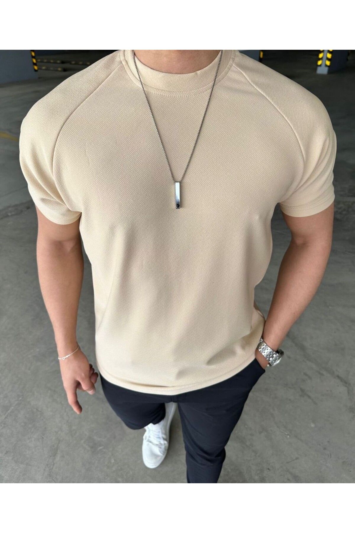 zirvespor KREP KUMAŞ REGLAN KOL T-SHİRT