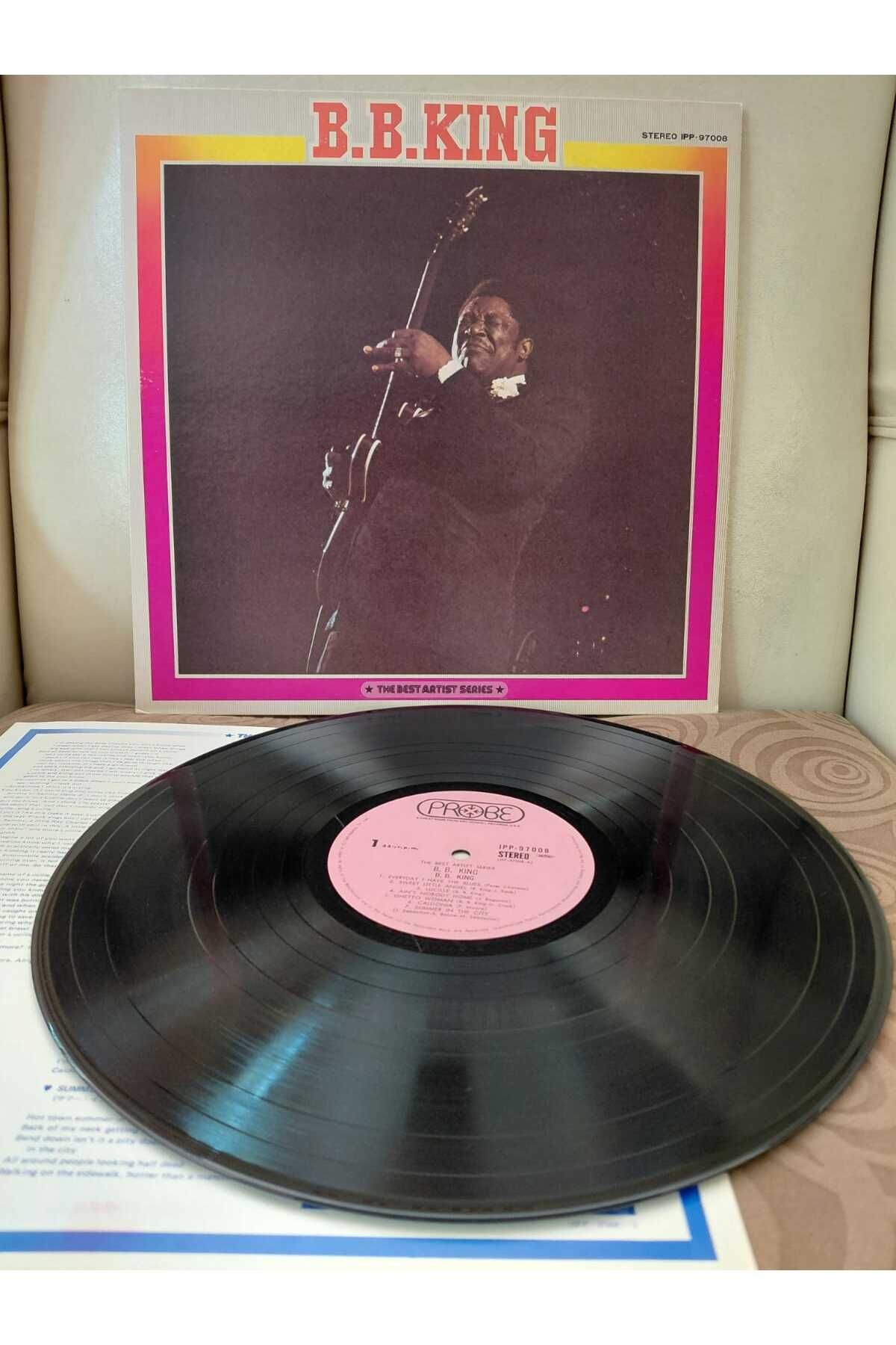 Plakperest B.B. King ‎– The Best Artist Series - 1973 Japonya Basım LP Plak-2.El