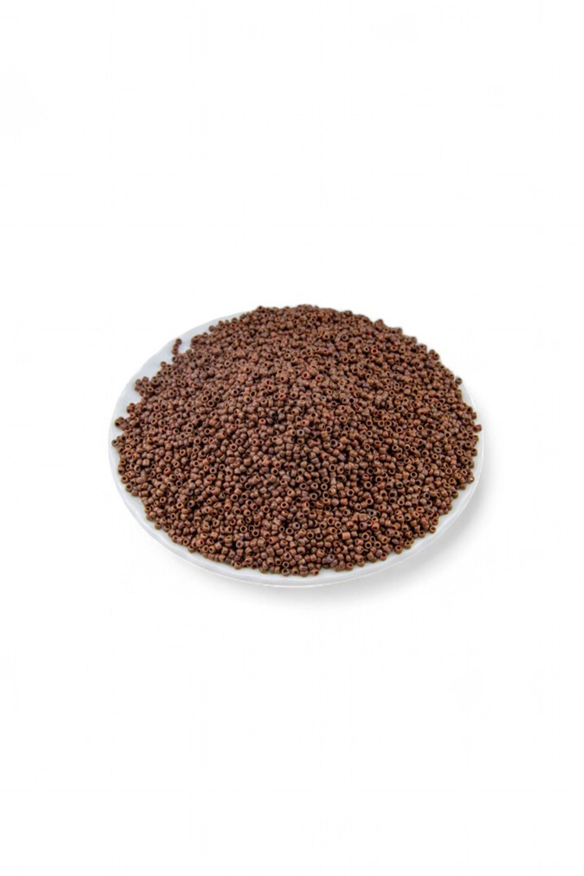 Serhat Aksesuar ve El İşçilik Mat Kahve (11/0) 2 mm Kum Boncuğu 100 gr