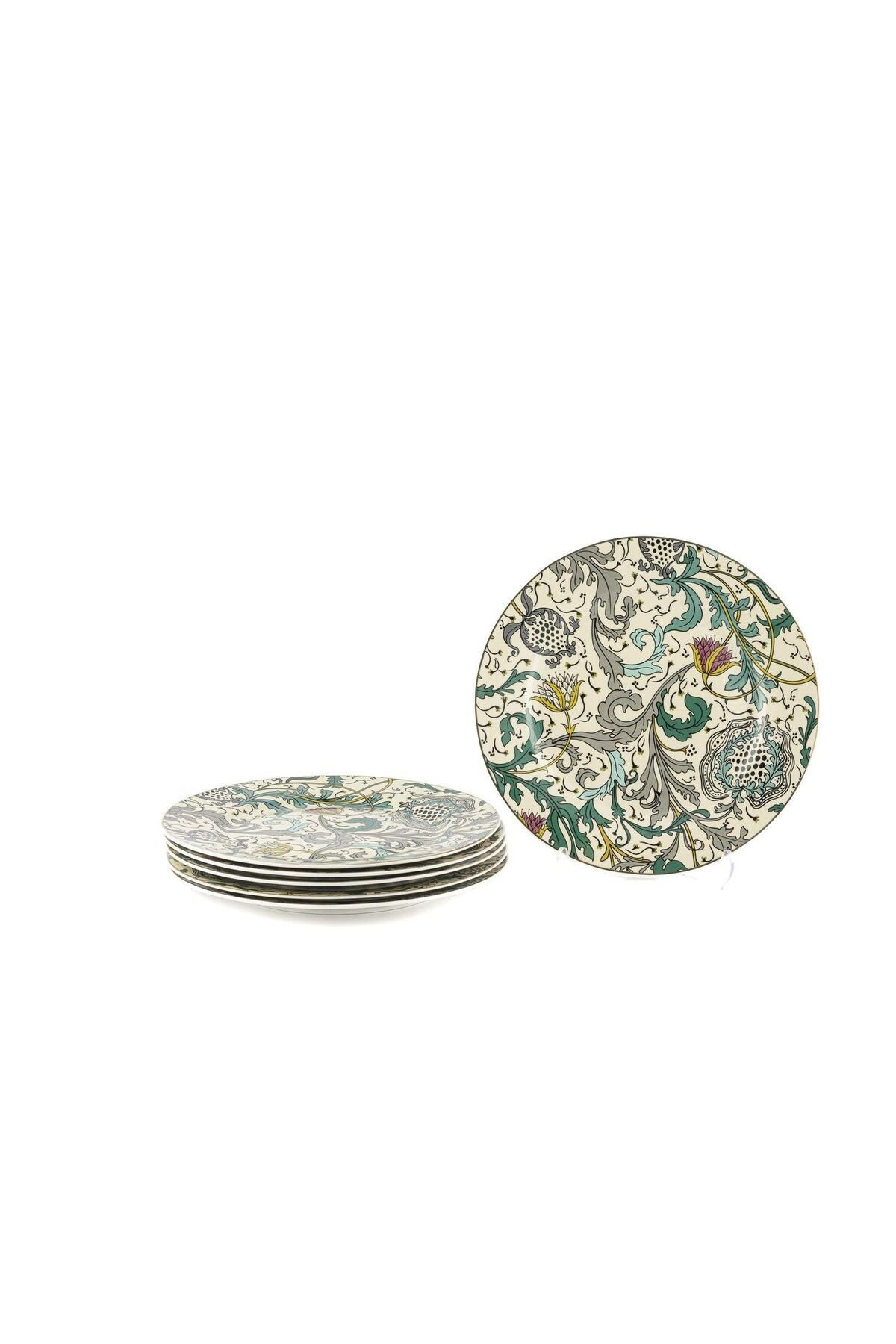 Mikasa Moor Turguoise 6lı Pasta Tabağı 20cm