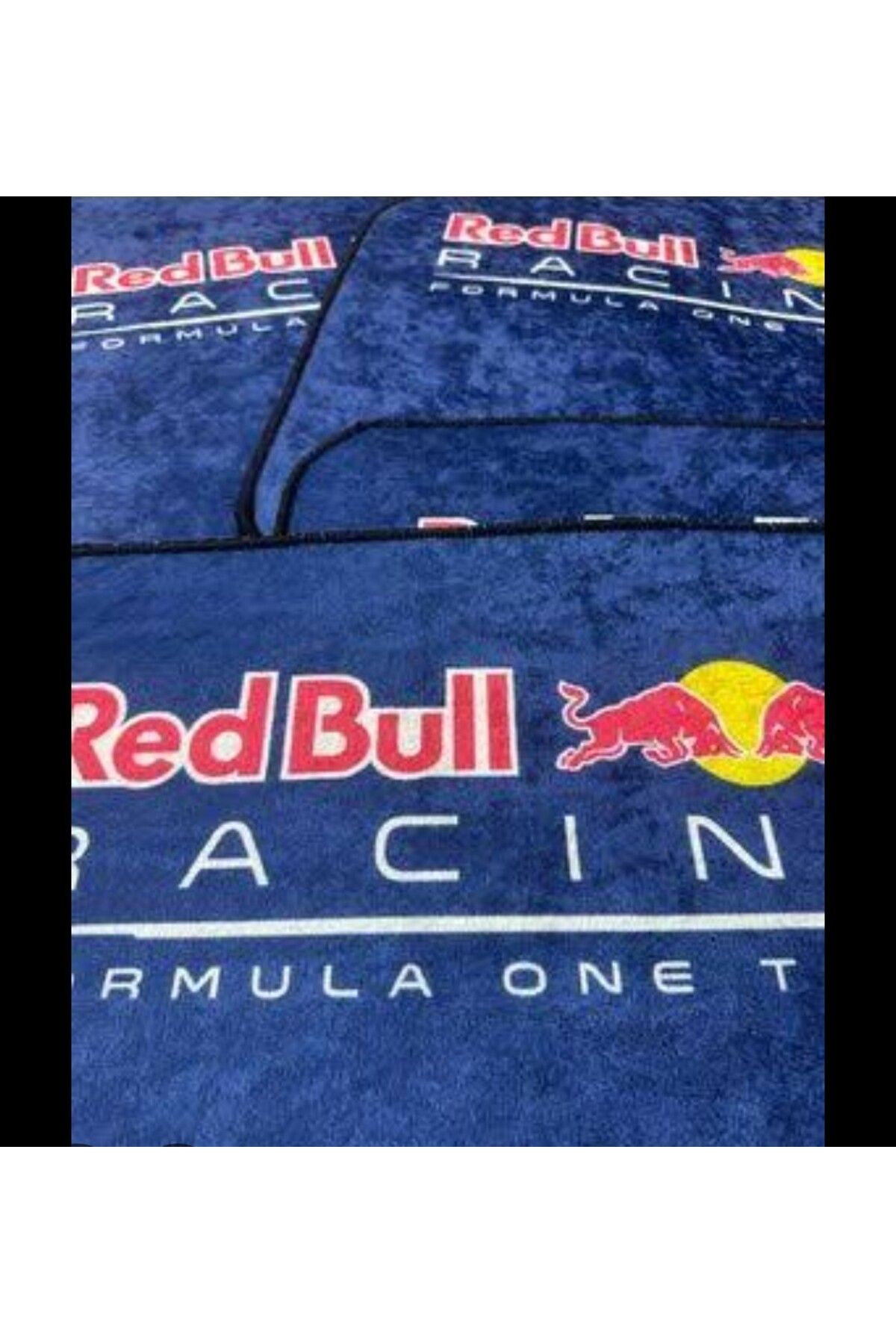 Byzeynepdurak Universal Redbull Mavi Halı PaspasHer Araca Uyumlu
