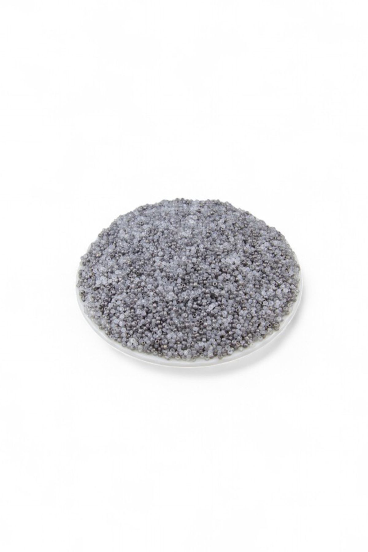 Serhat Aksesuar ve El İşçilik Çift Renk Gri (11/0) 2 mm Kum Boncuğu 90 gr