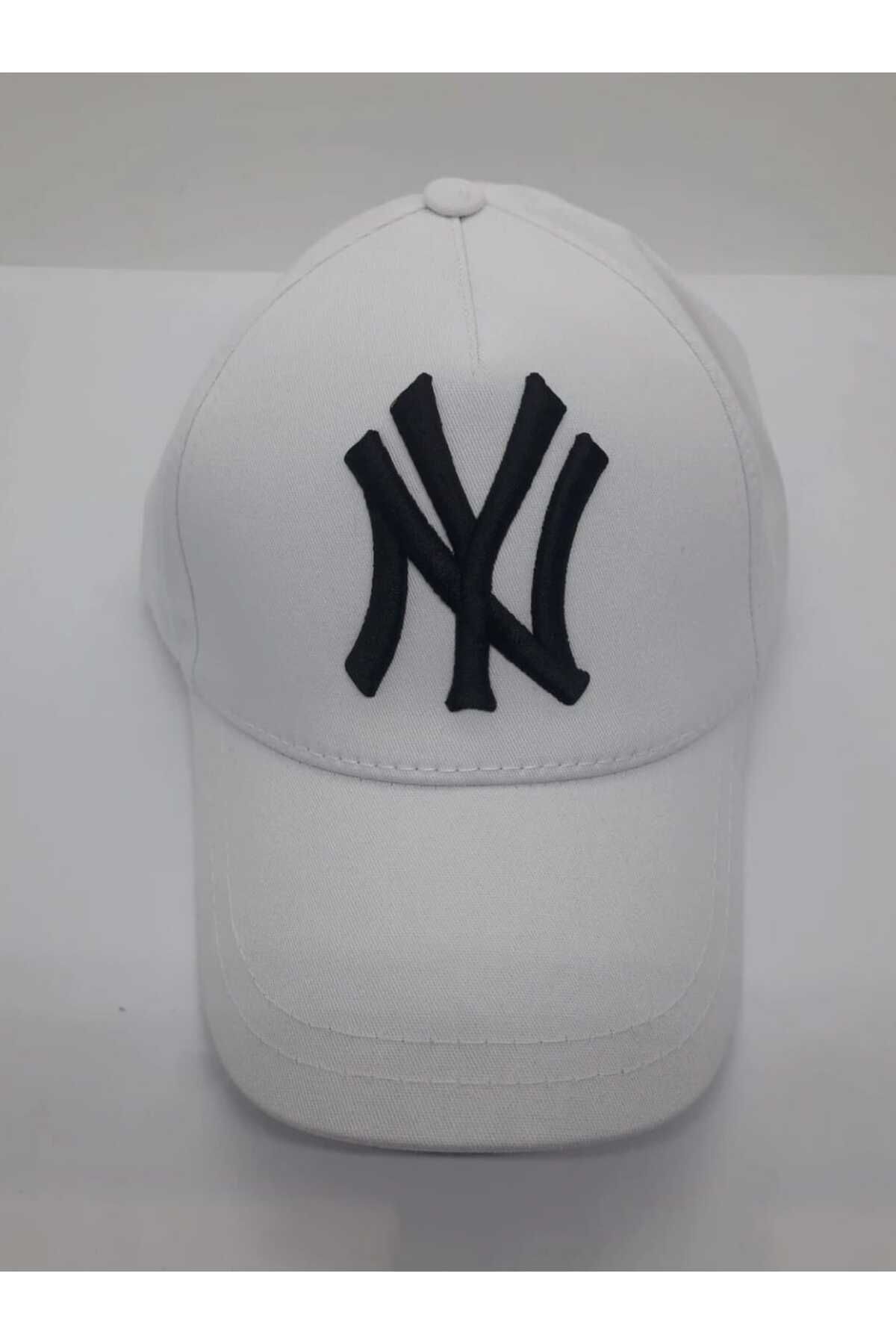 Sena Unisex Siyah Renk Siyah Logo Beyzbol Ny New York Şapka