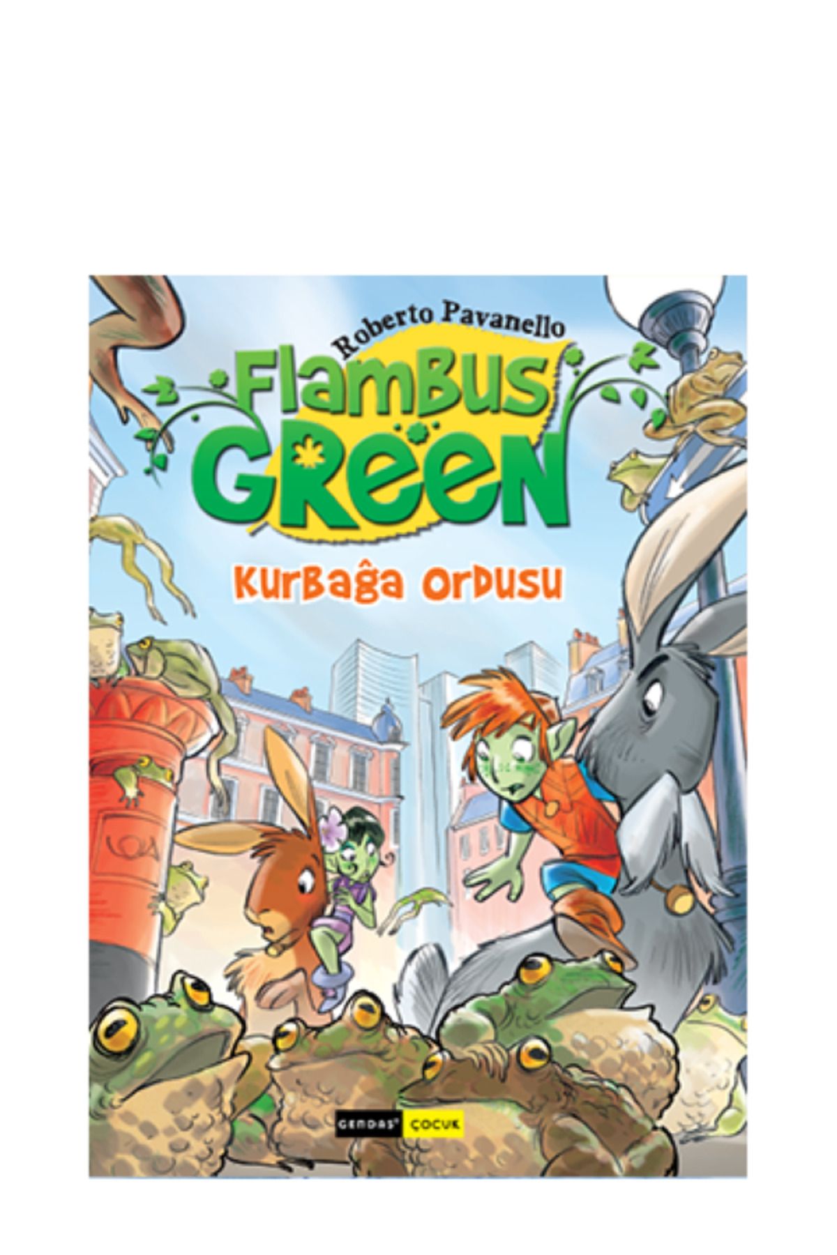 GENDAŞ ÇOCUK GENDAŞ YAYINLARI FLAMBUS GREEN - KURBAĞA ORDUSU (TEK KITAP) (ORTAOKUL)