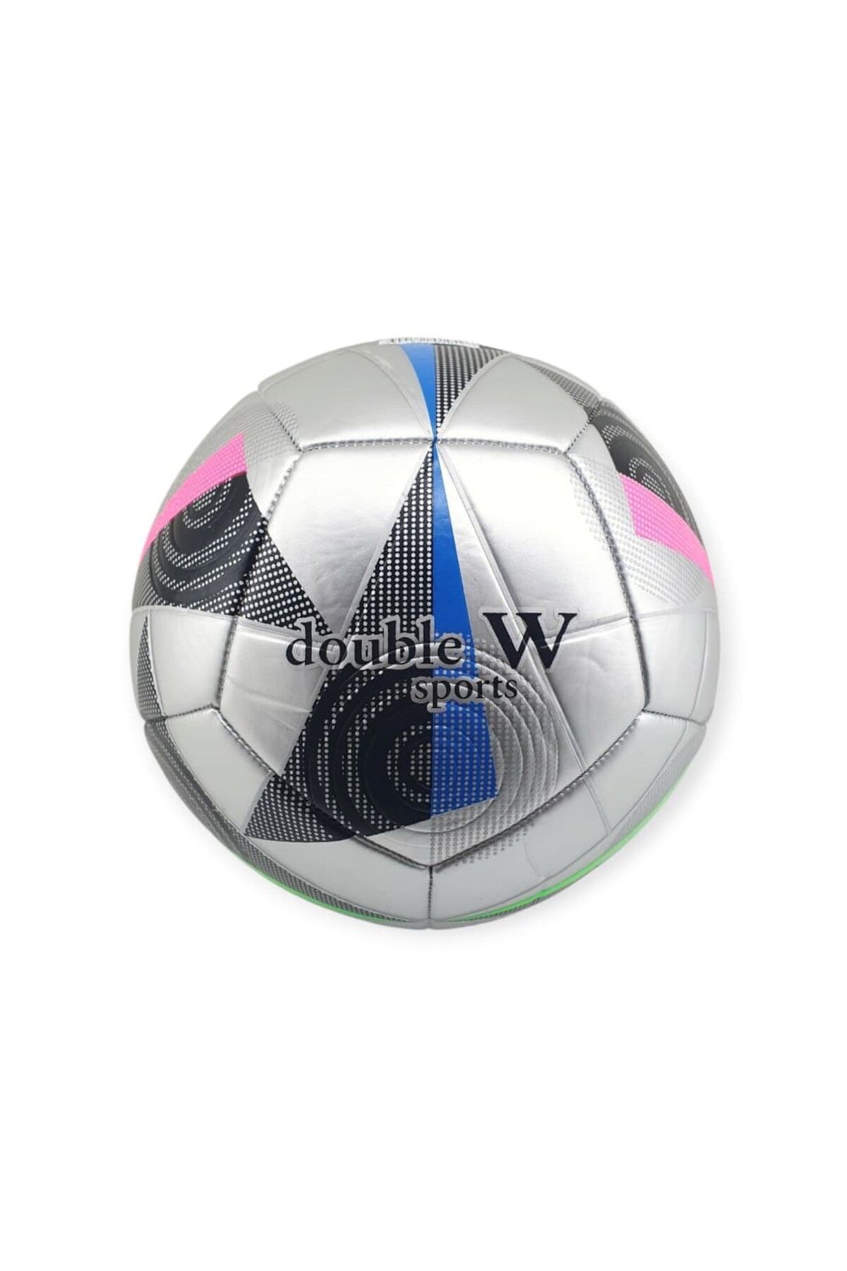 NEZADE STORE Futbol Topu Dikişli 420 gr No:5 - FB-490-GRİ (Lisinya)