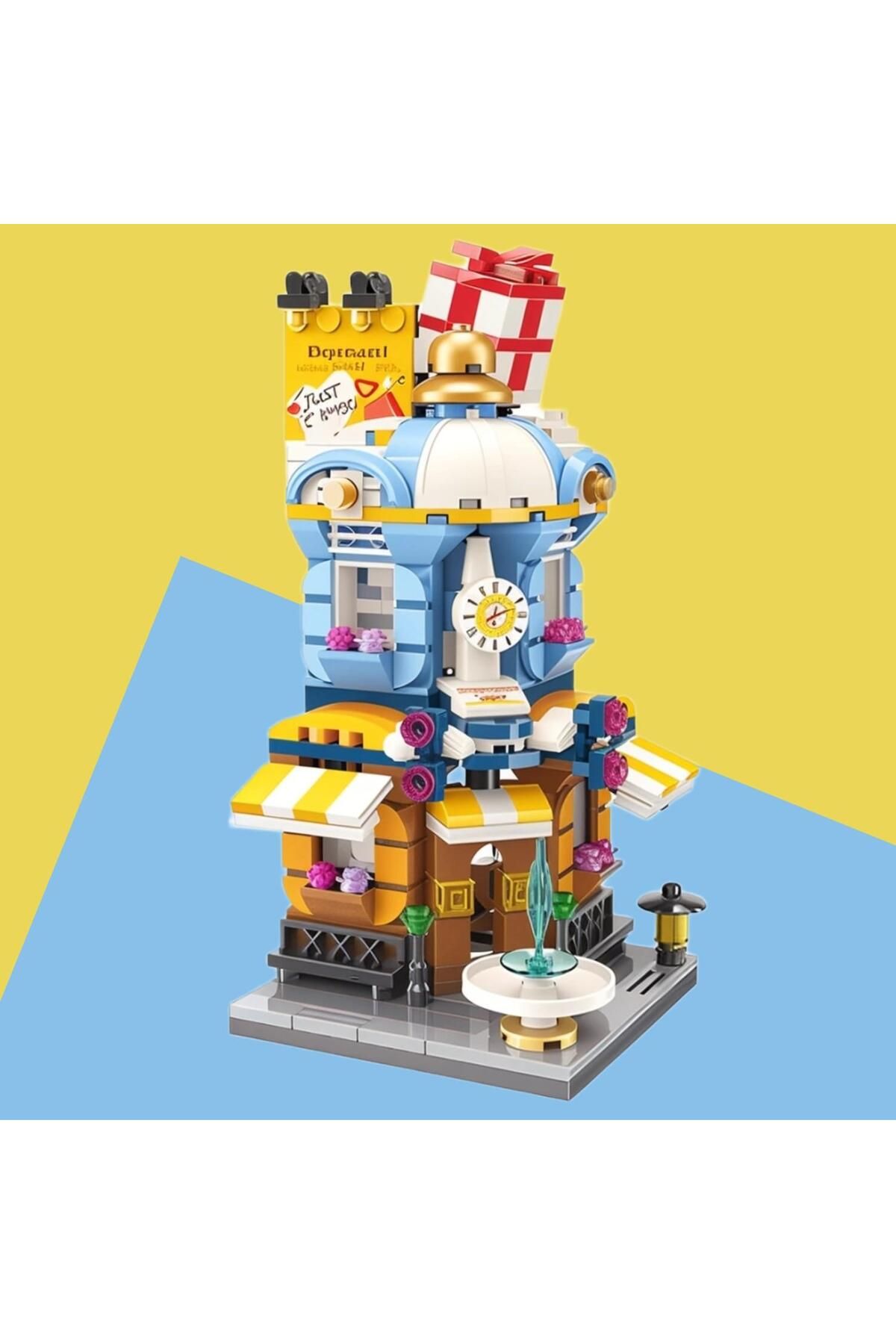 Vagonlife Vagonlif Keeppley Bölge Mağazası Block Lego Yapı Oyuncağı 389 Parça (C0105)