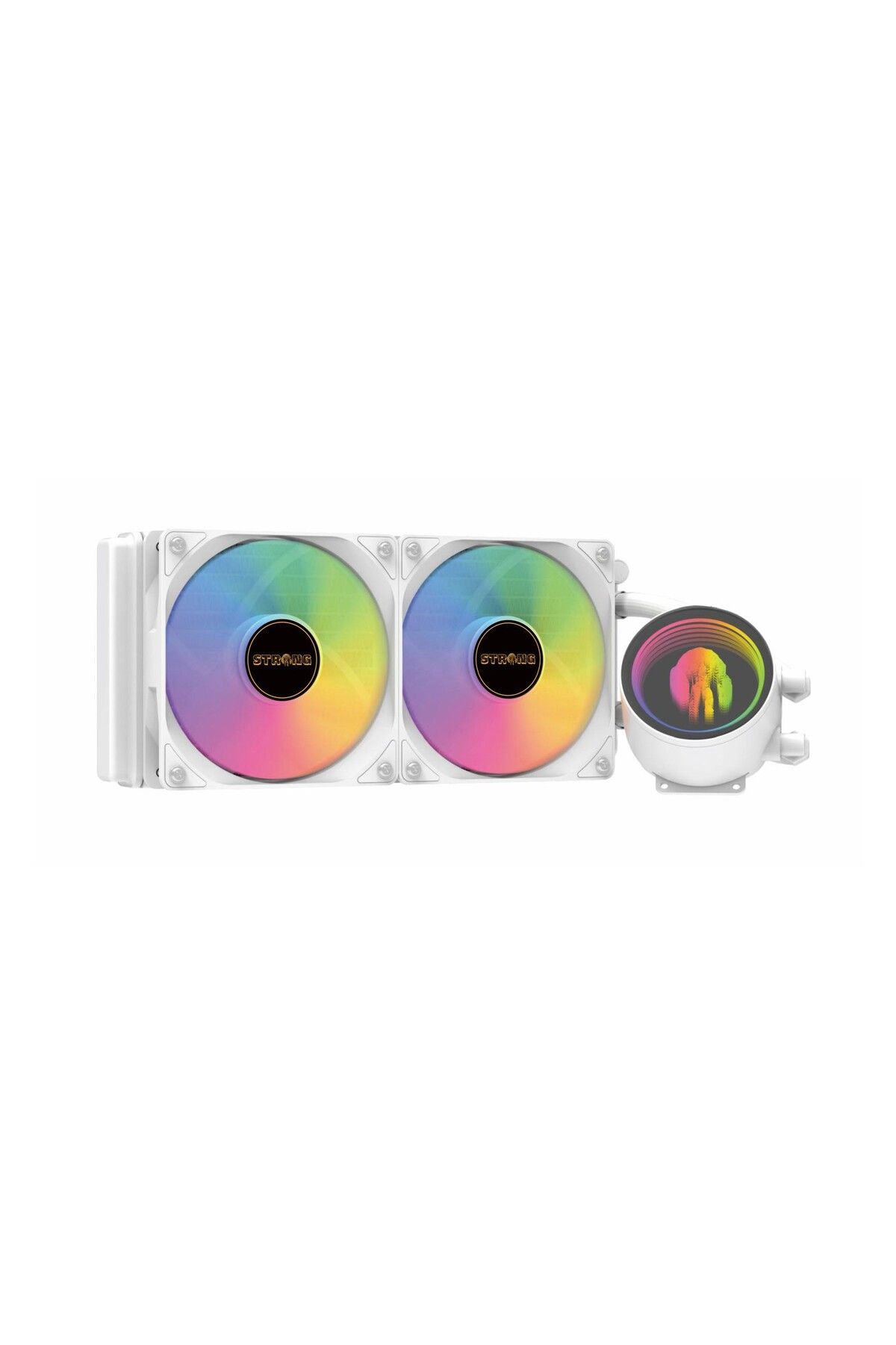Strong Snowland First Rainbow Beyaz 240mm İşlemci Sıvı Soğutma