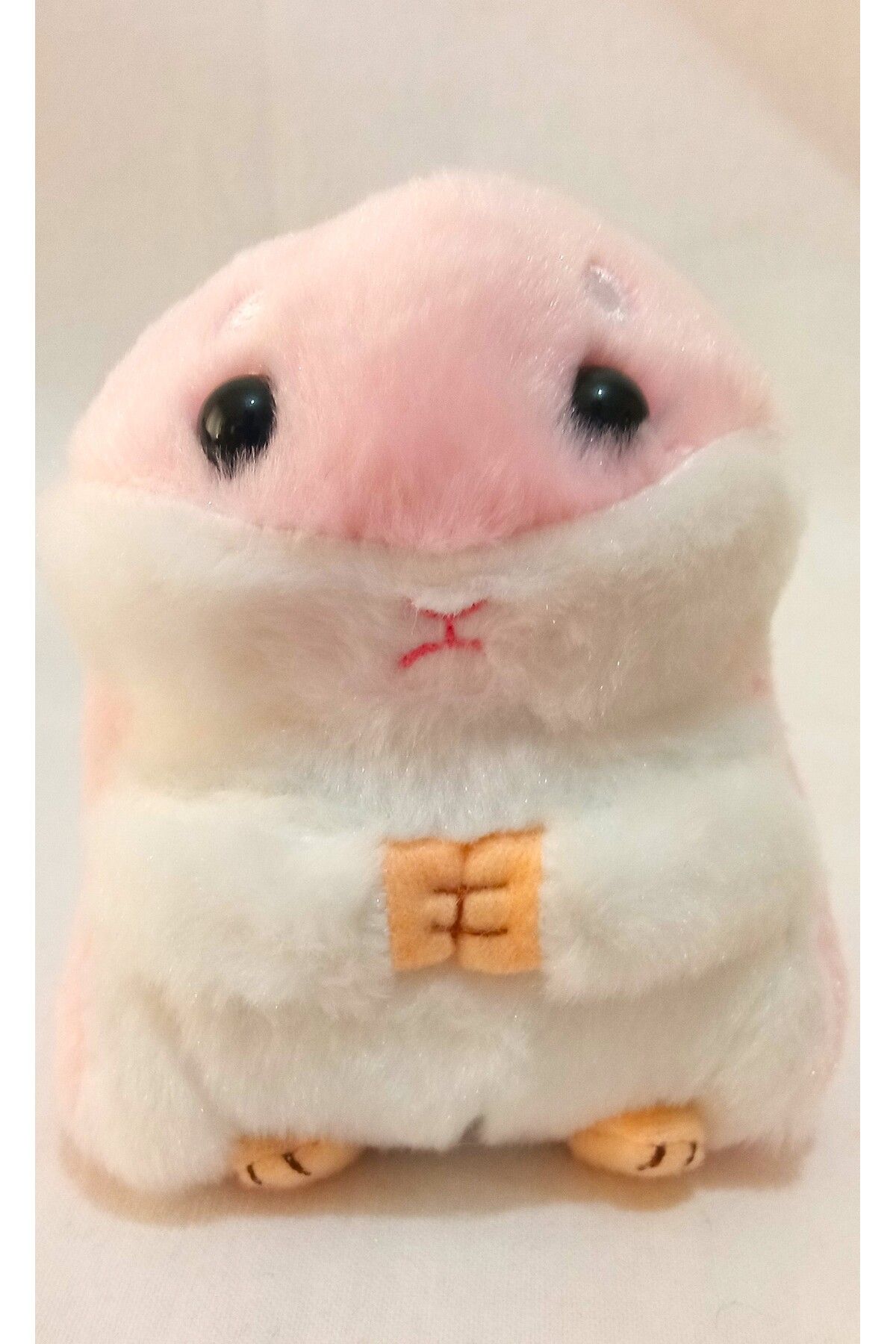Pufline Sevimli Hamster, Masum Peluş Oyuncak Hamstr Çanta Takısı