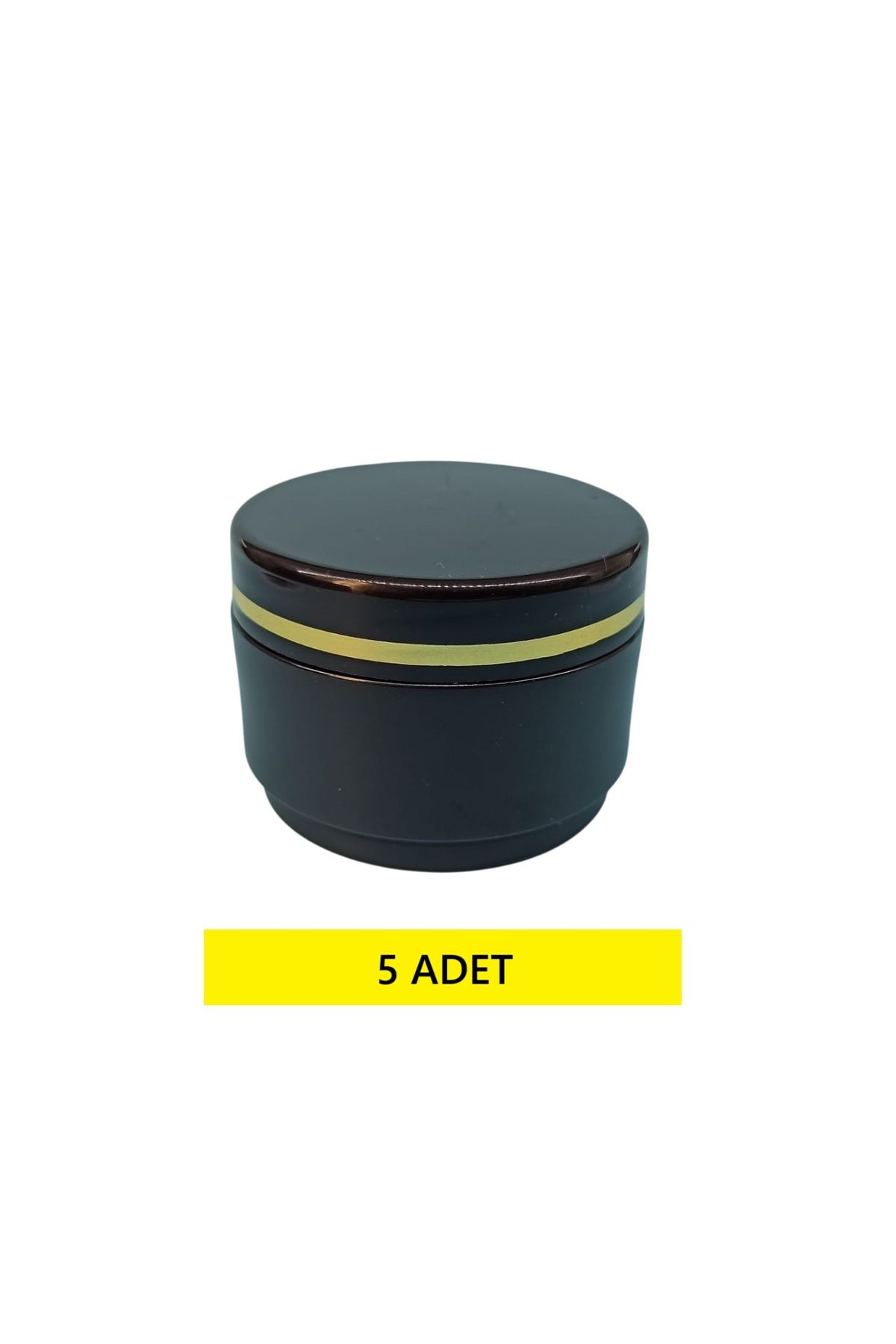 demethome 25 Ml Mini Boş Pomat-krem-kozmetik Kutusu 25 cc Plastik Krem Kavanozu 1-250 Adet Şeçenekli