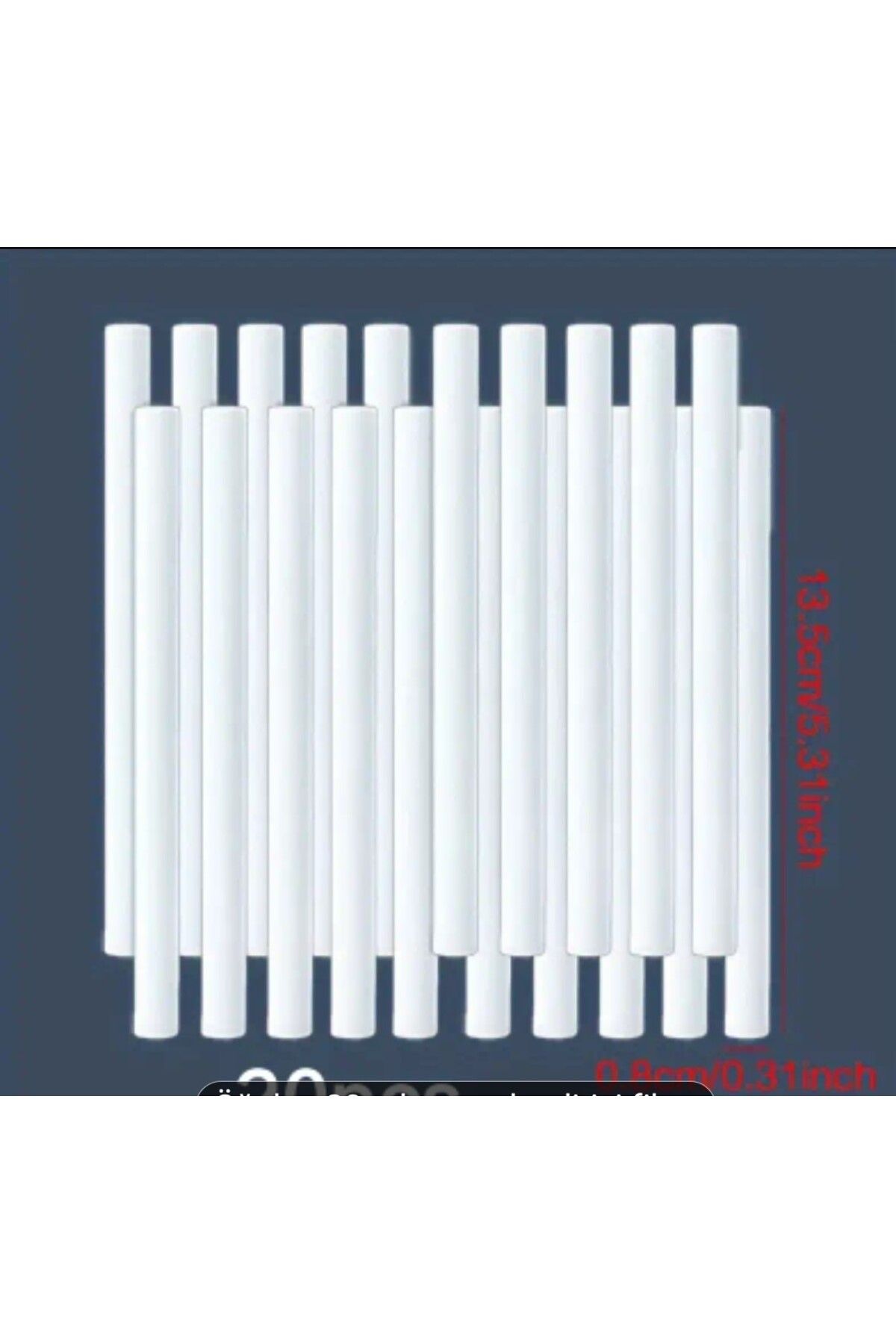 Humidifier Oda hava nemlendirici Difüzör Filtresi 15 adet(13,5CM)