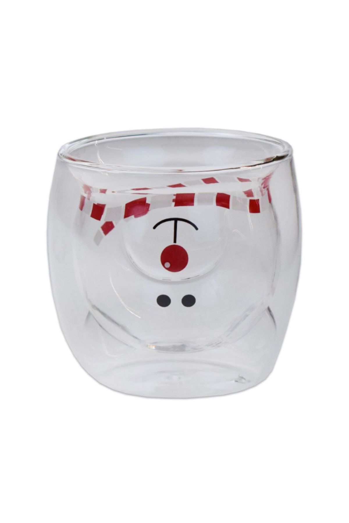 Home Borosilikat Cam Kulplu Panda Bardak 260ml