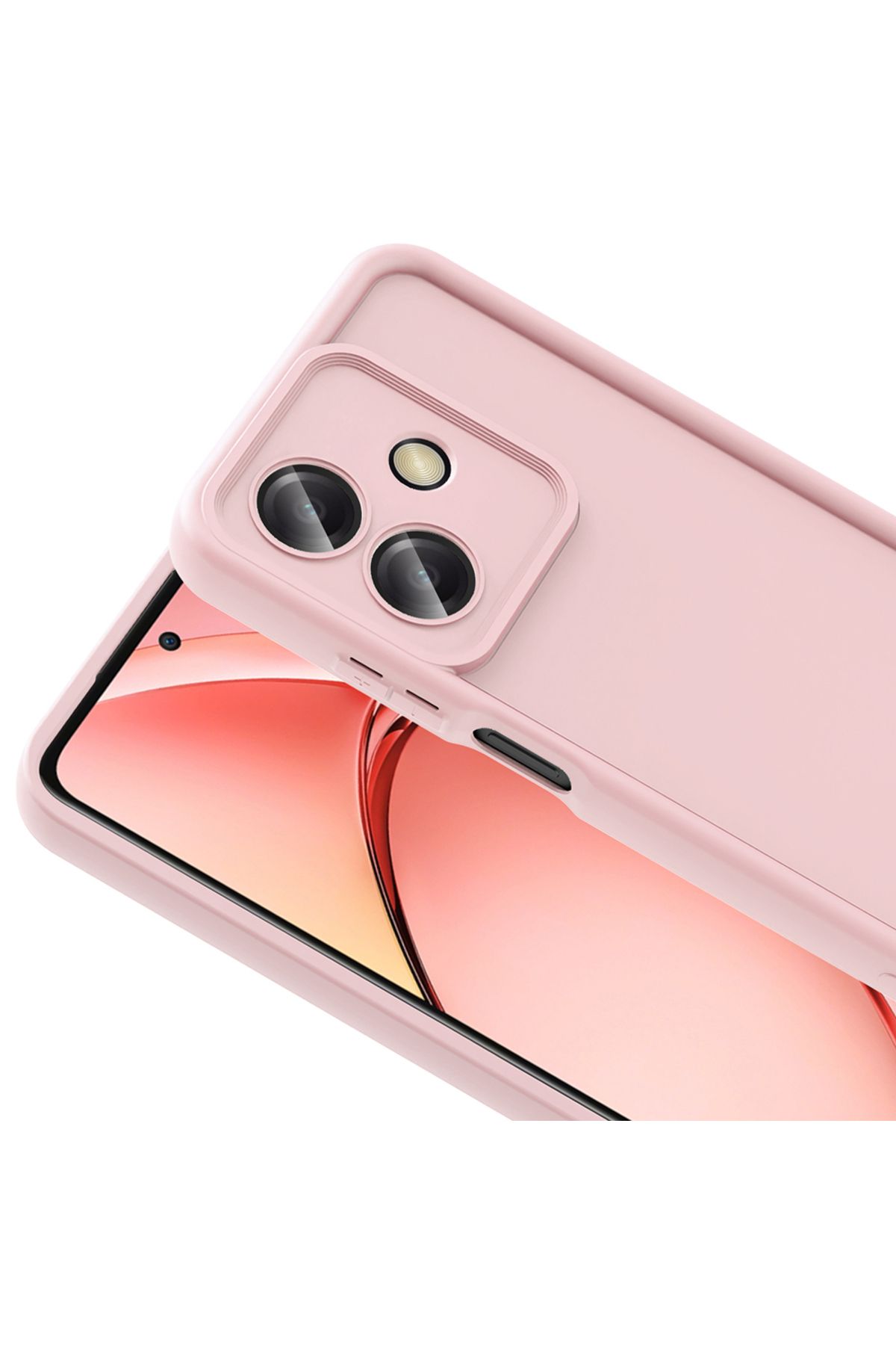 GRABONO Oppo A3 Kılıf Kamera Korumalı Yüksek Darbeye Dayanıklı Candy Case Kapak