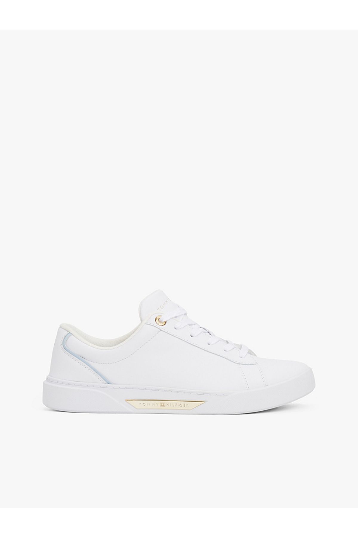 Tommy Hilfiger Leather Court Trainers