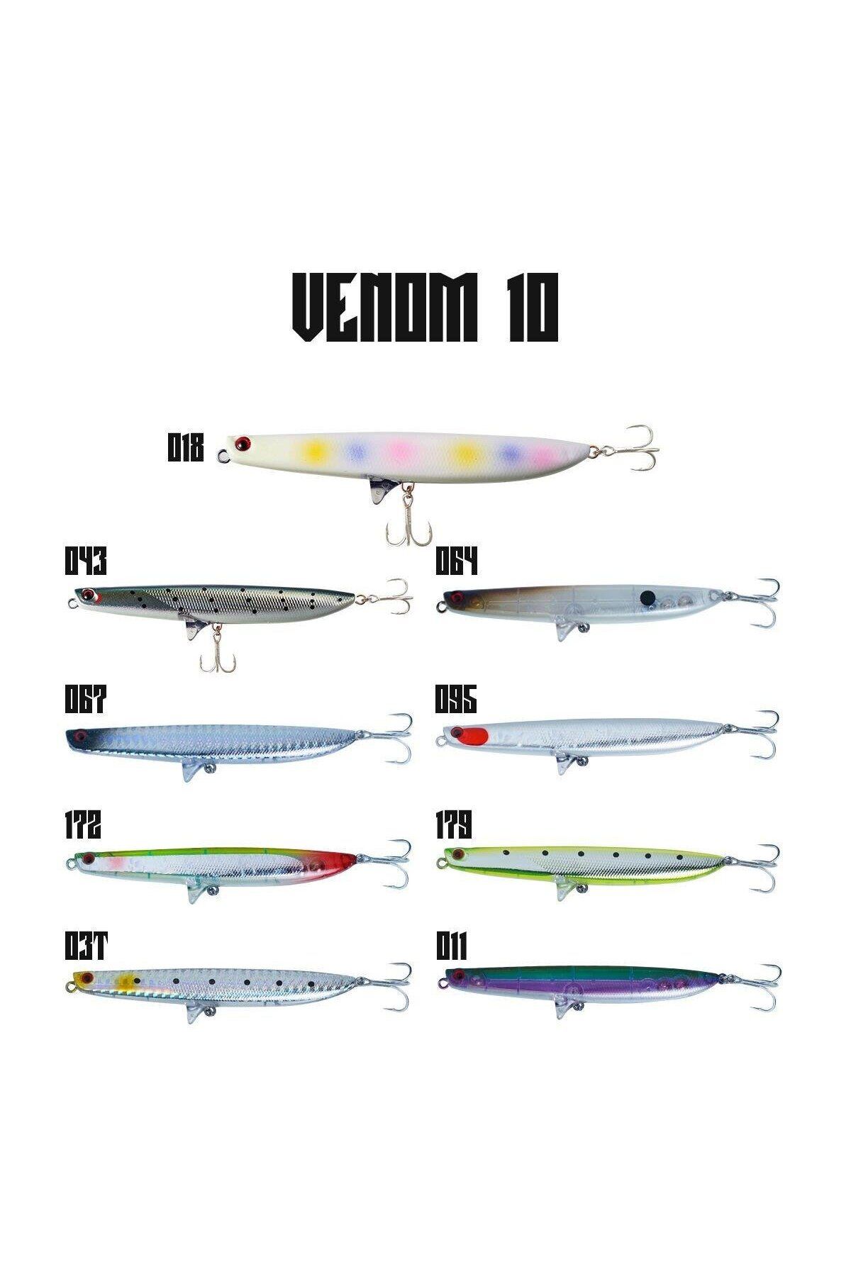Fujin Venom 10 10.5gr 10cm Maket Balık (RENK: 03T TRANS IWASHI)