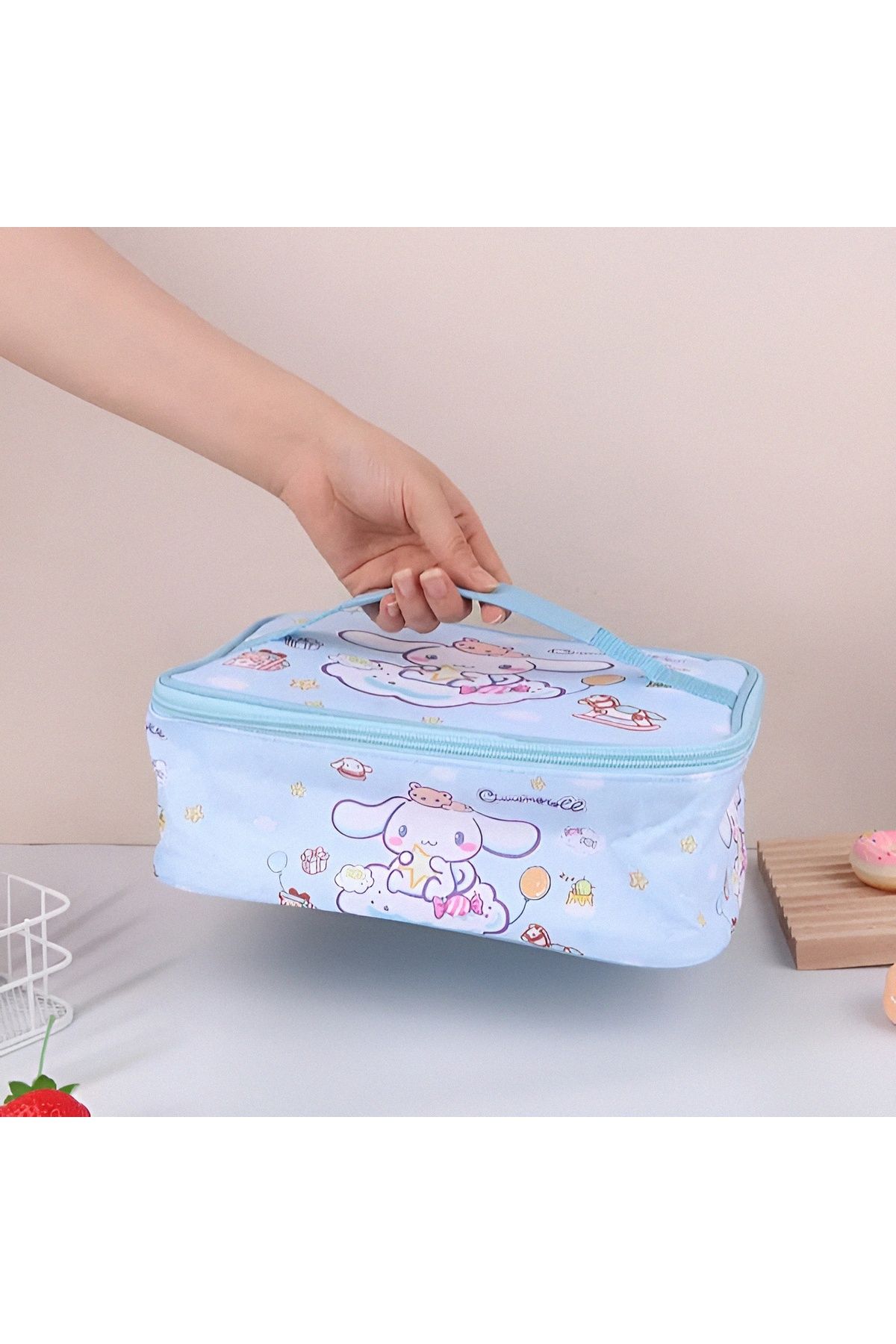 KumOziShop Sanrio Kuromi Cinnamoroll Termal Beslenme Çantası