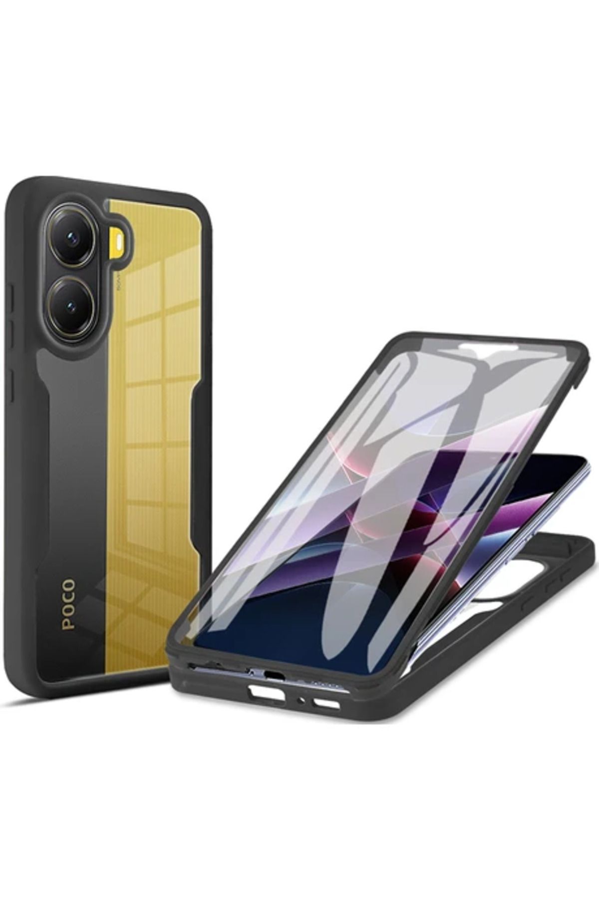 Obay Qichengda X7 Pro Tam Koruması Cep Telefonu Kılıfı