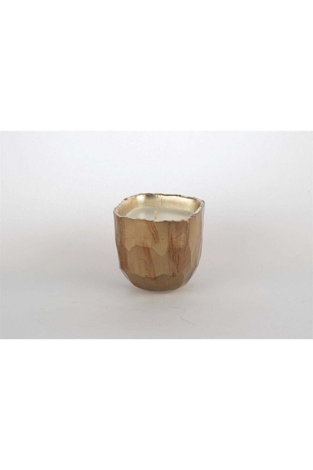 Mikasa Moor MİKASA MOOR Gold Kare Camlı Mum Espresso Martini 9x9cm