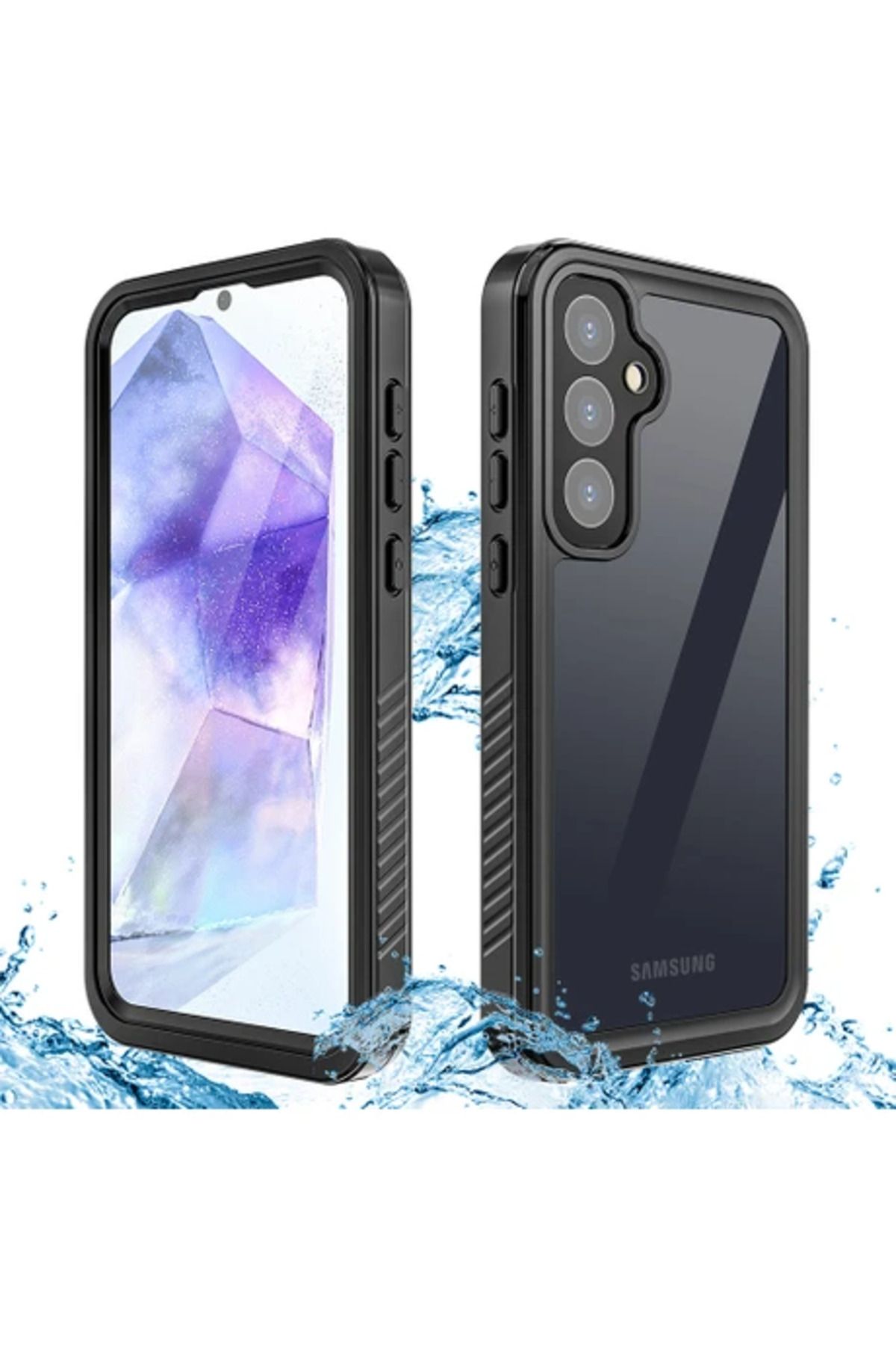 Obay Seashell Digital Galaxy A55 Telefon Kılıfı