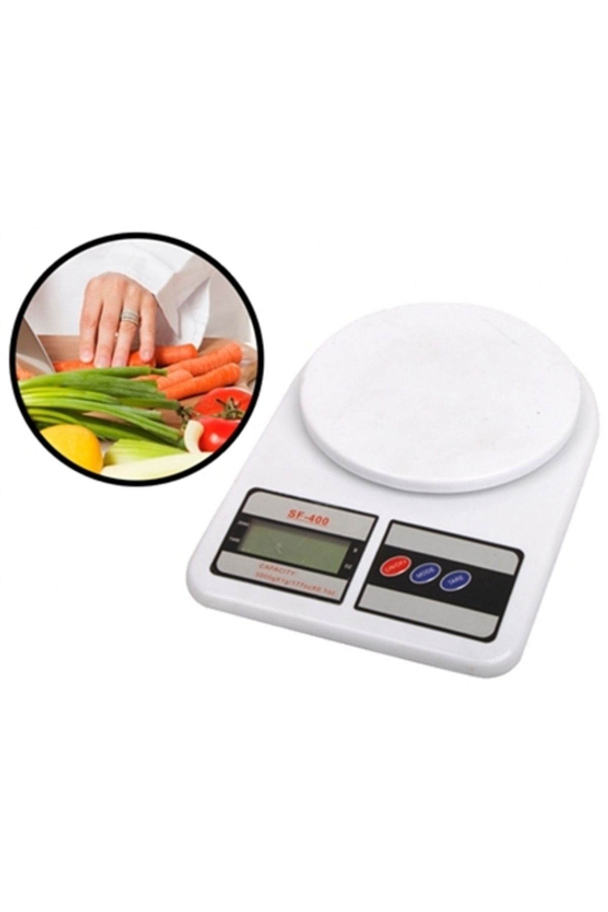 MR RZN STORE Dijital Mutfak Tartısı LCD Ekran ile Hassas Ölçüm (5218)