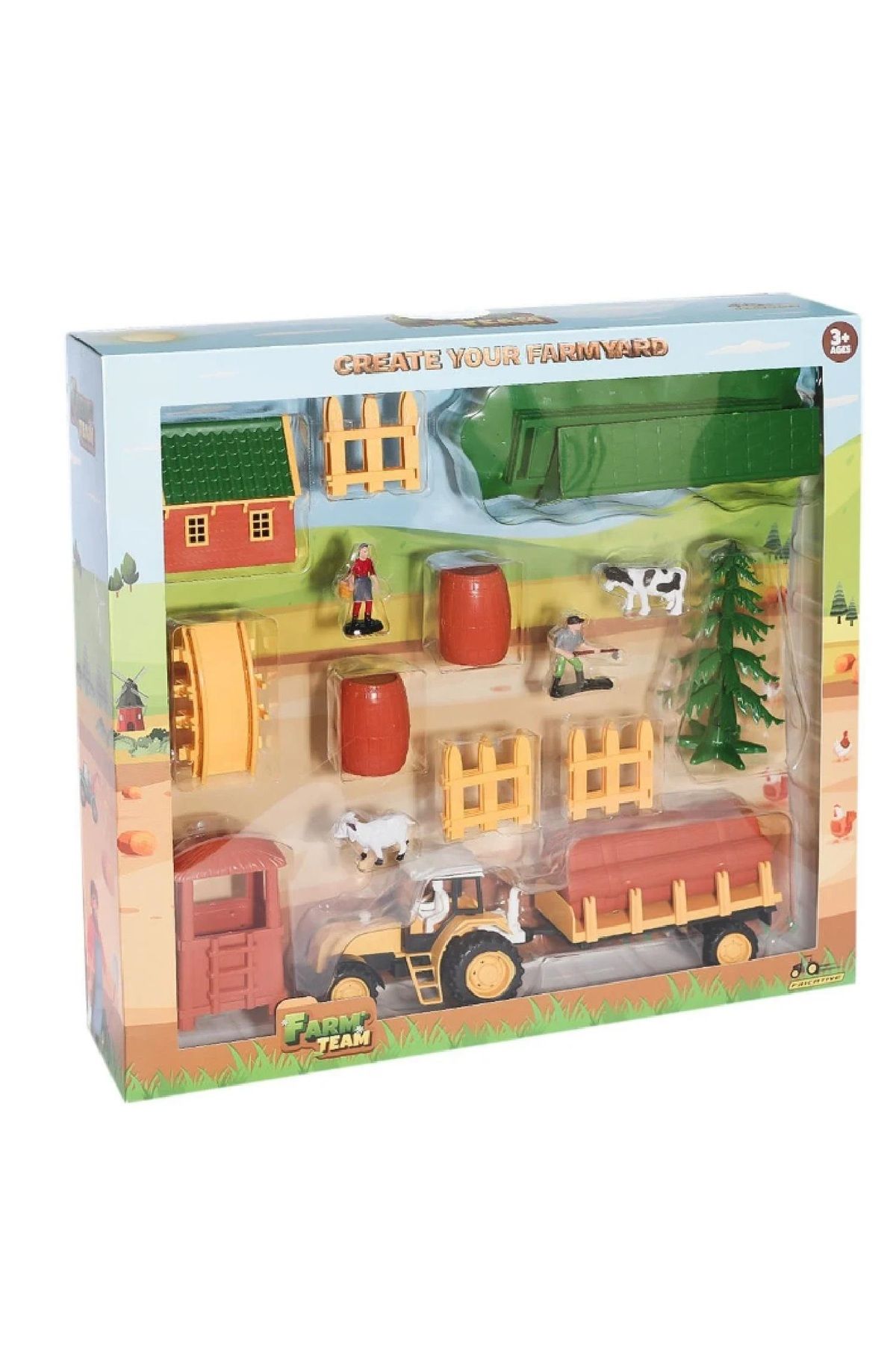 toysclub ARABALI ÇİFTLİK SETİ