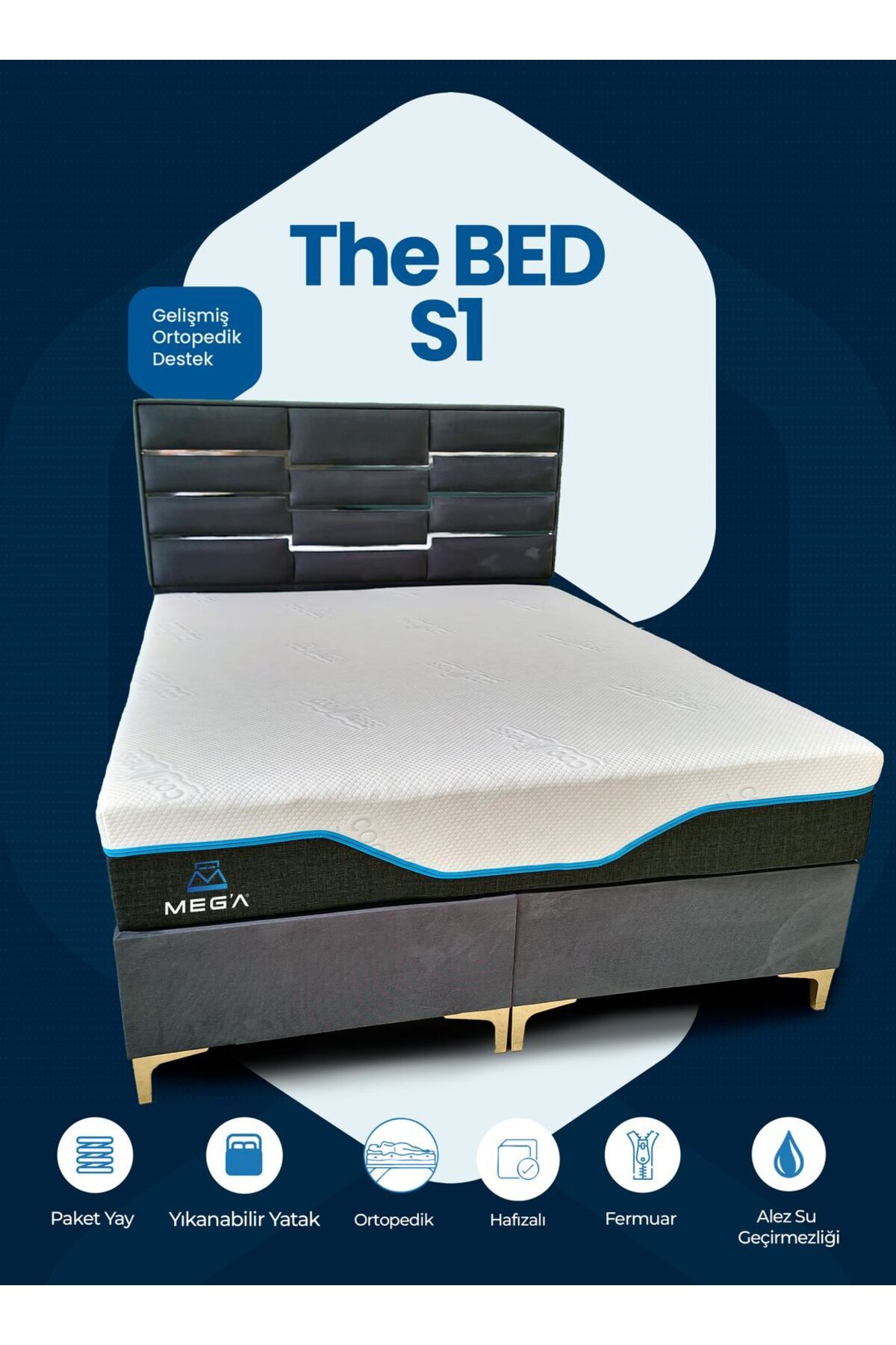MEG'A Bedding Meg'a The Bed S1 150x200