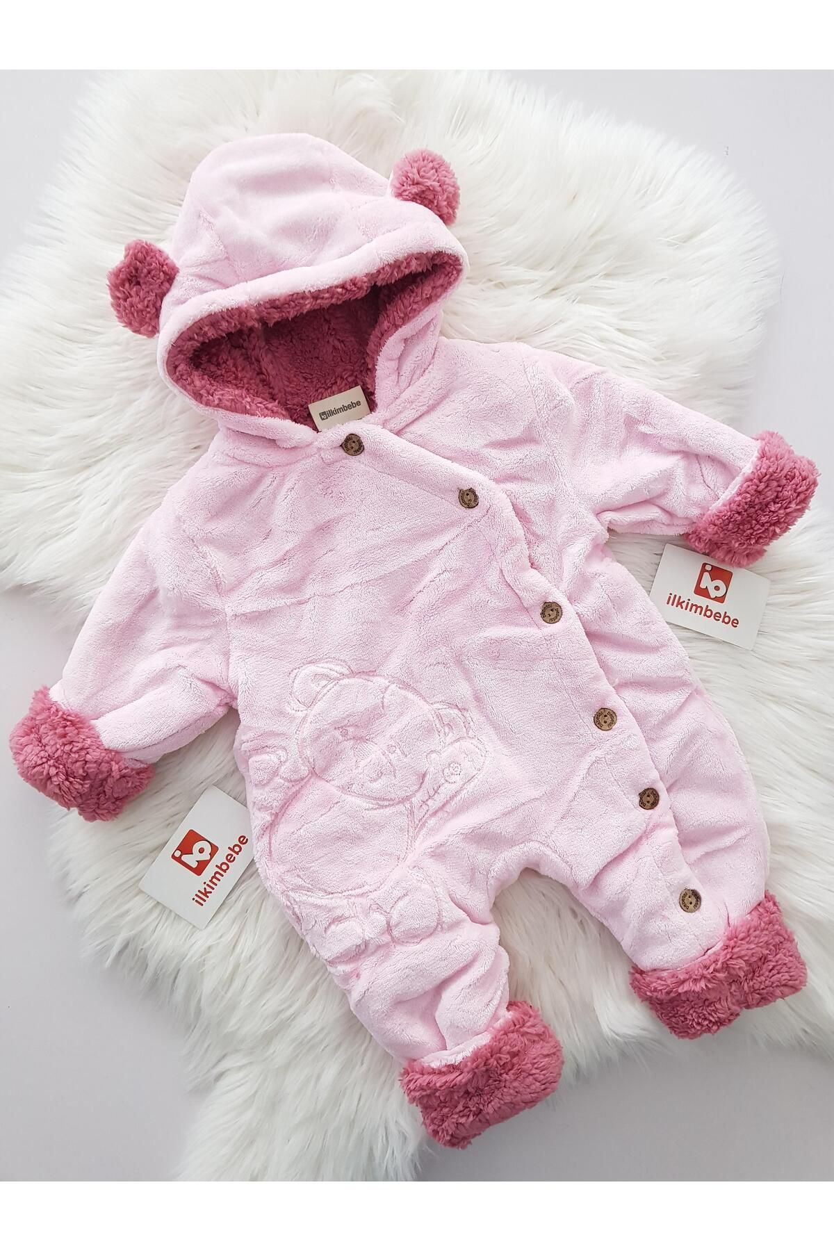 ilkimbebe Düğmeli Welsoft Bebek Tulumu