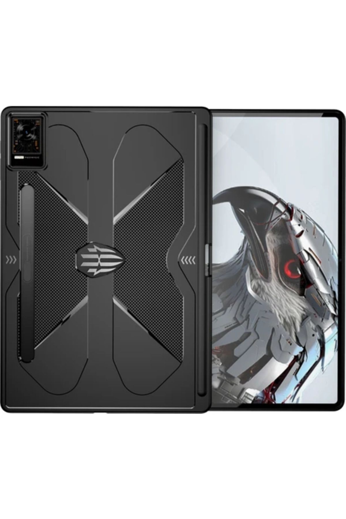 Obay Zte Nubia Red Magic Oyun Tableti Siyah Için Darbeye Dayanıklı Tpu Kılıf
