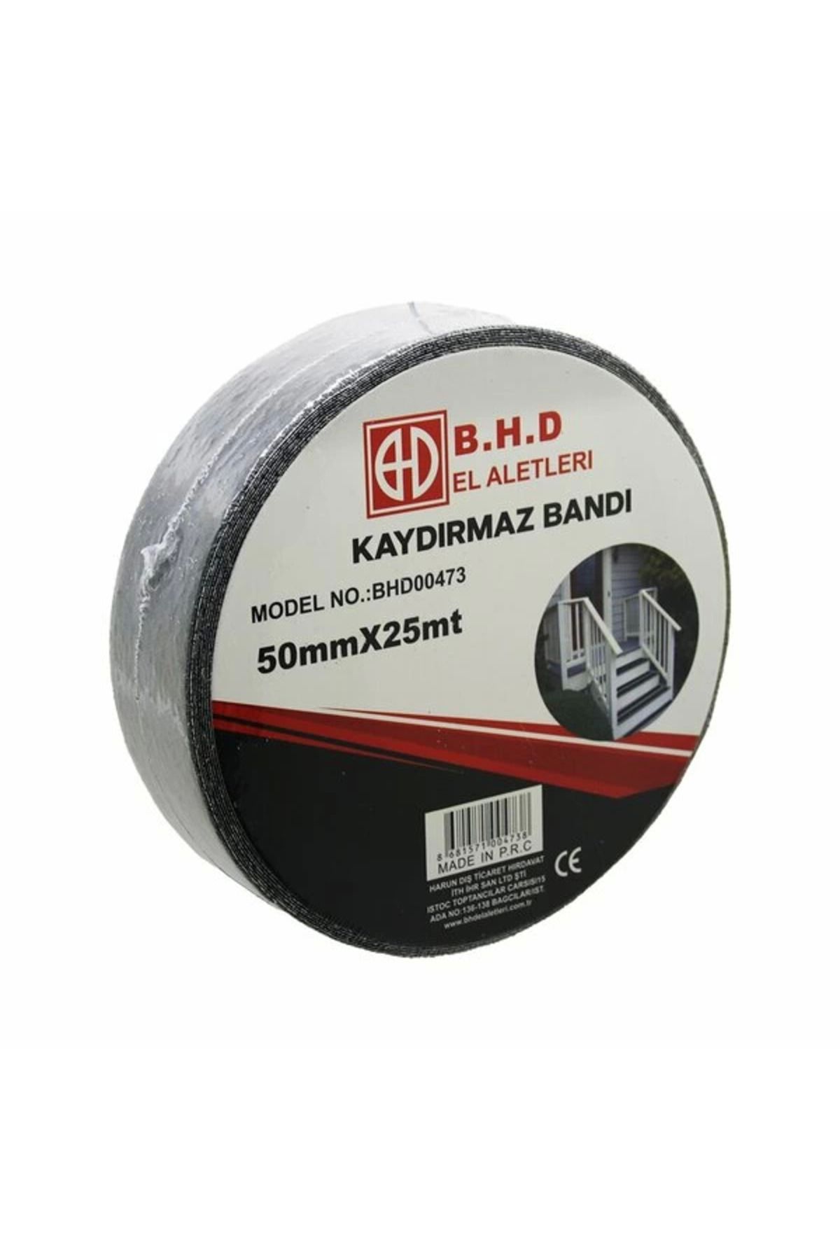 ÇAVDAR Kaydırmaz Siyah Bant 50 mm X 25 mt