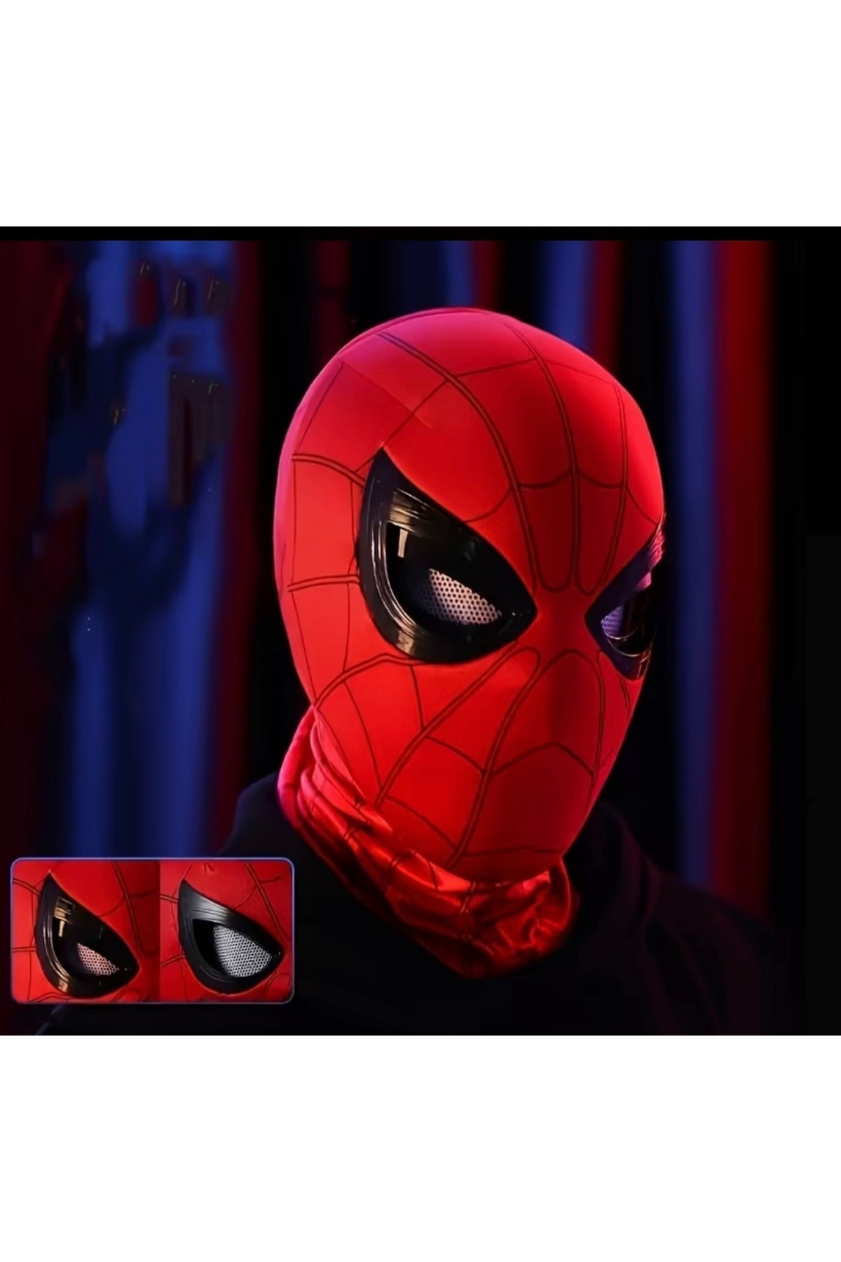 JOJO KIDS-Spiderman Mask, Blinking, Full Wrap Prof Mask 6