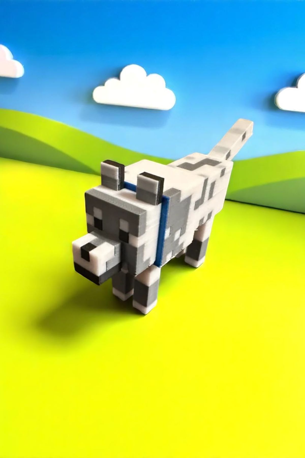 GiginGo Minecraft Sevimli Sadık Köpek - Minecraft Dog - 5 CM