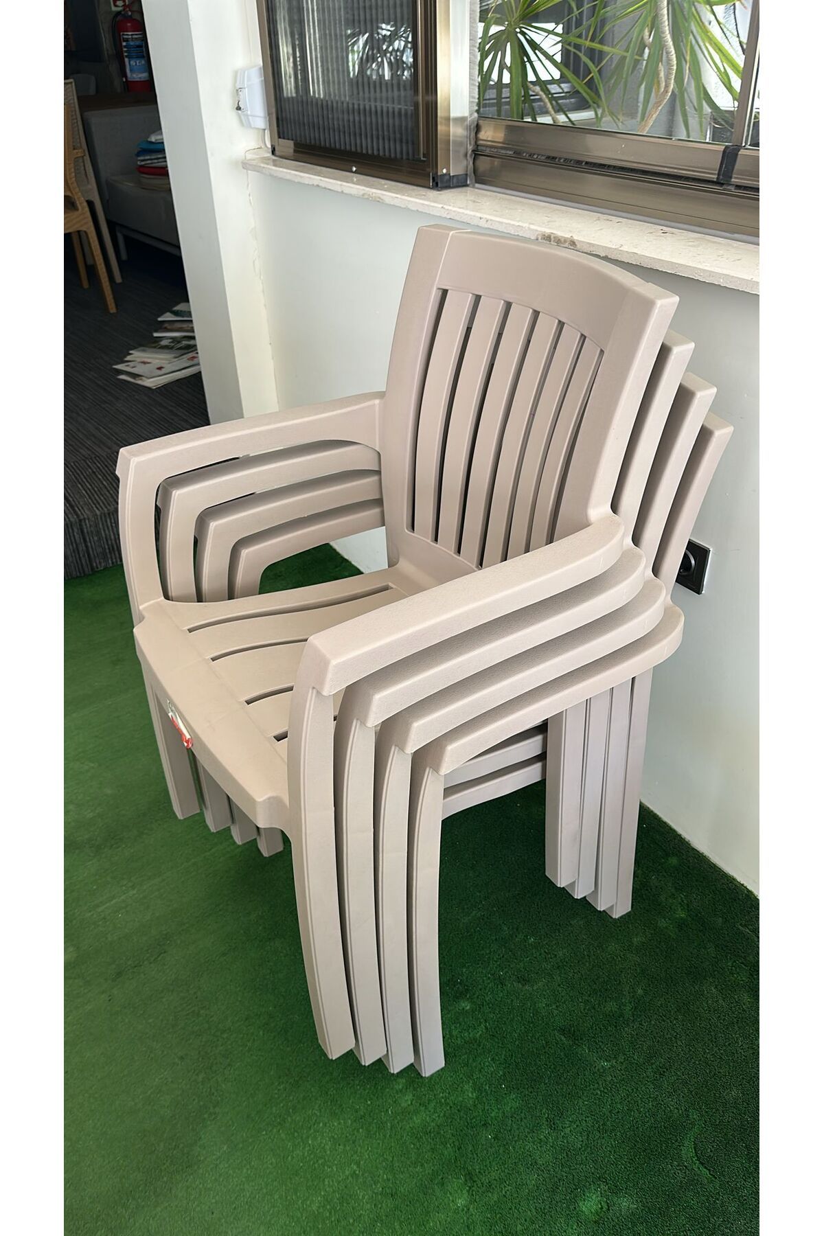 Tilia CT-013 FESLEĞEN KOLTUK CAPPUCINO 4 ADET