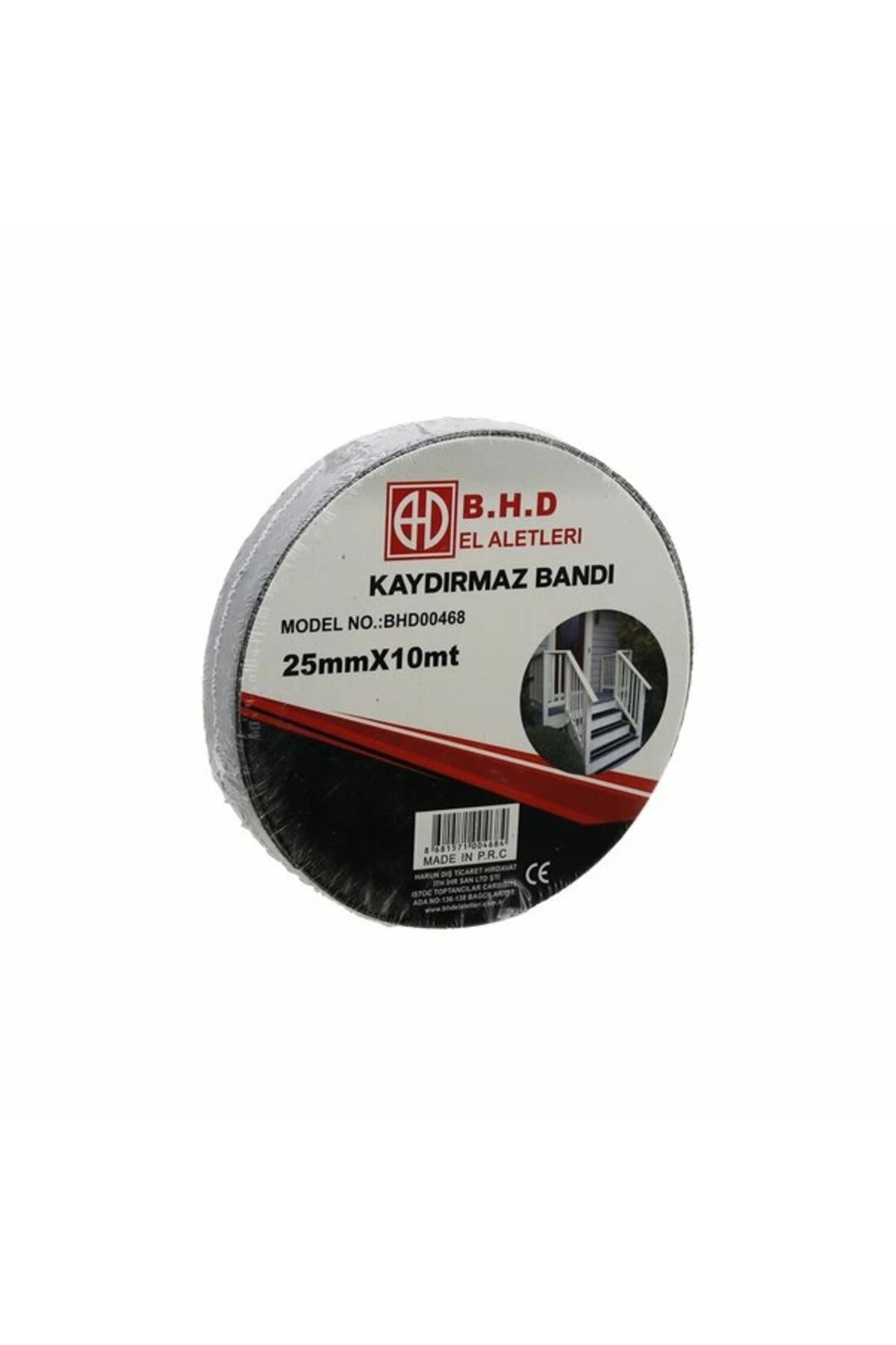 ÇAVDAR Kaydırmaz Siyah Bant 25 mm X 10 mt