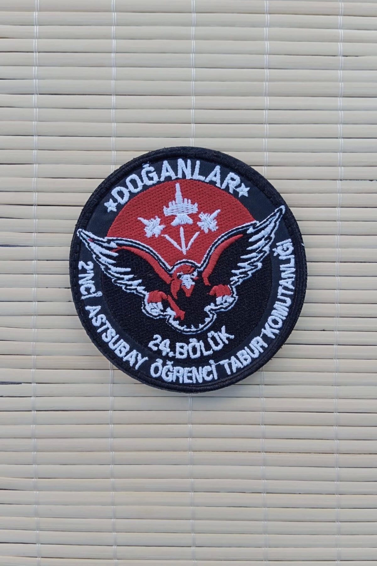 İZMİR ASKERİ MALZEME Doganlar 2.ci Astsubay Ogrenci Tabur Komutanligi 24. Boluk Arma Patch Pec