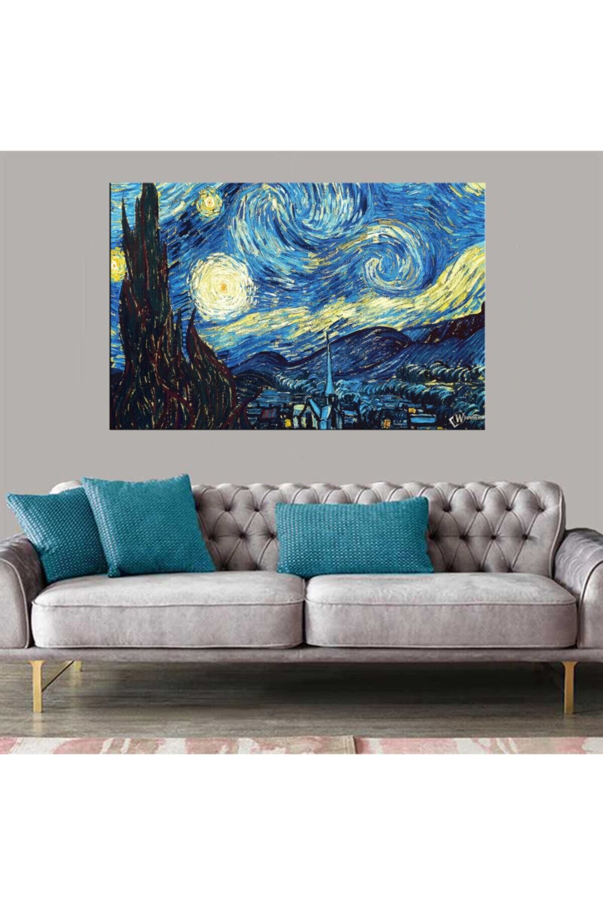 ASTABLO 70x100 Gökyüzü Manzaralı Tablo