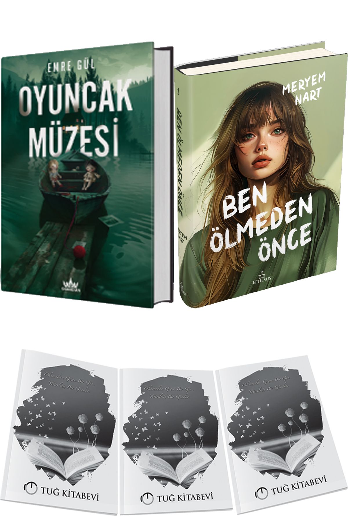 Ephesus Yayınları Oyuncak Müzesi Ciltli ve Ben Ölmeden Önce Ciltli + Hediyeli
