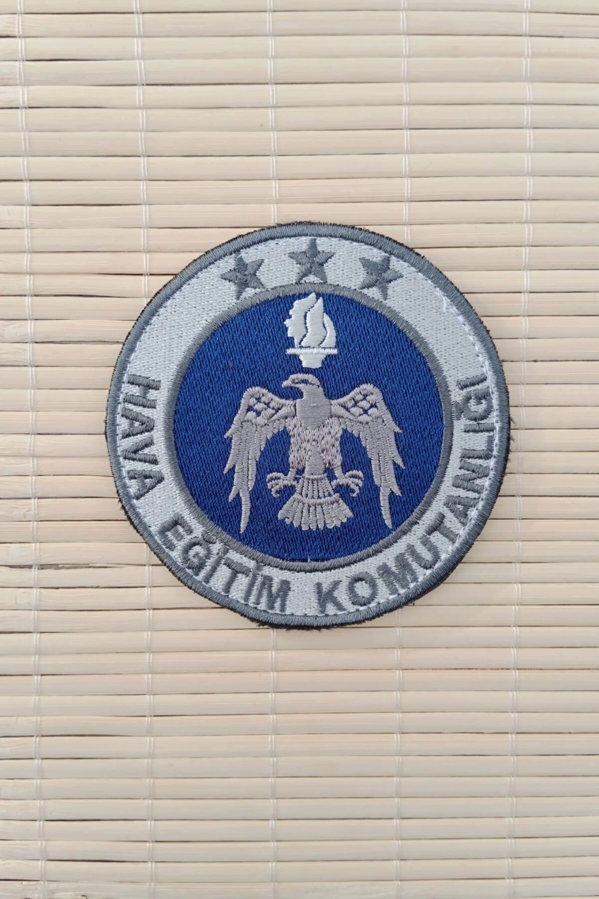 İZMİR ASKERİ MALZEME Hava Egitim Komutanligi Nakis islemeli Arma Pec Patch
