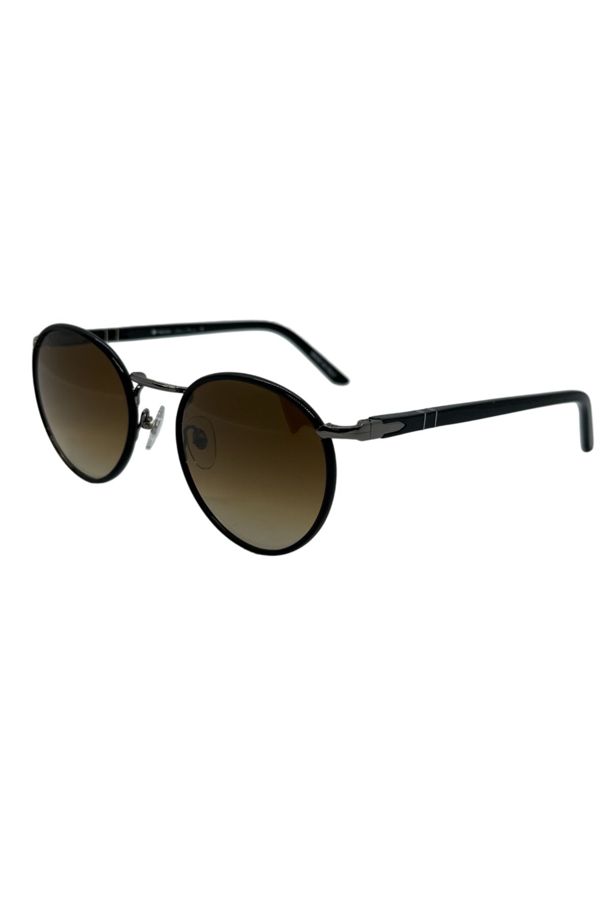 Brooks CBS2032 C5 Kahverengi Degrade Mineral Cam Yuvarlak Unisex Güneş Gözlüğü