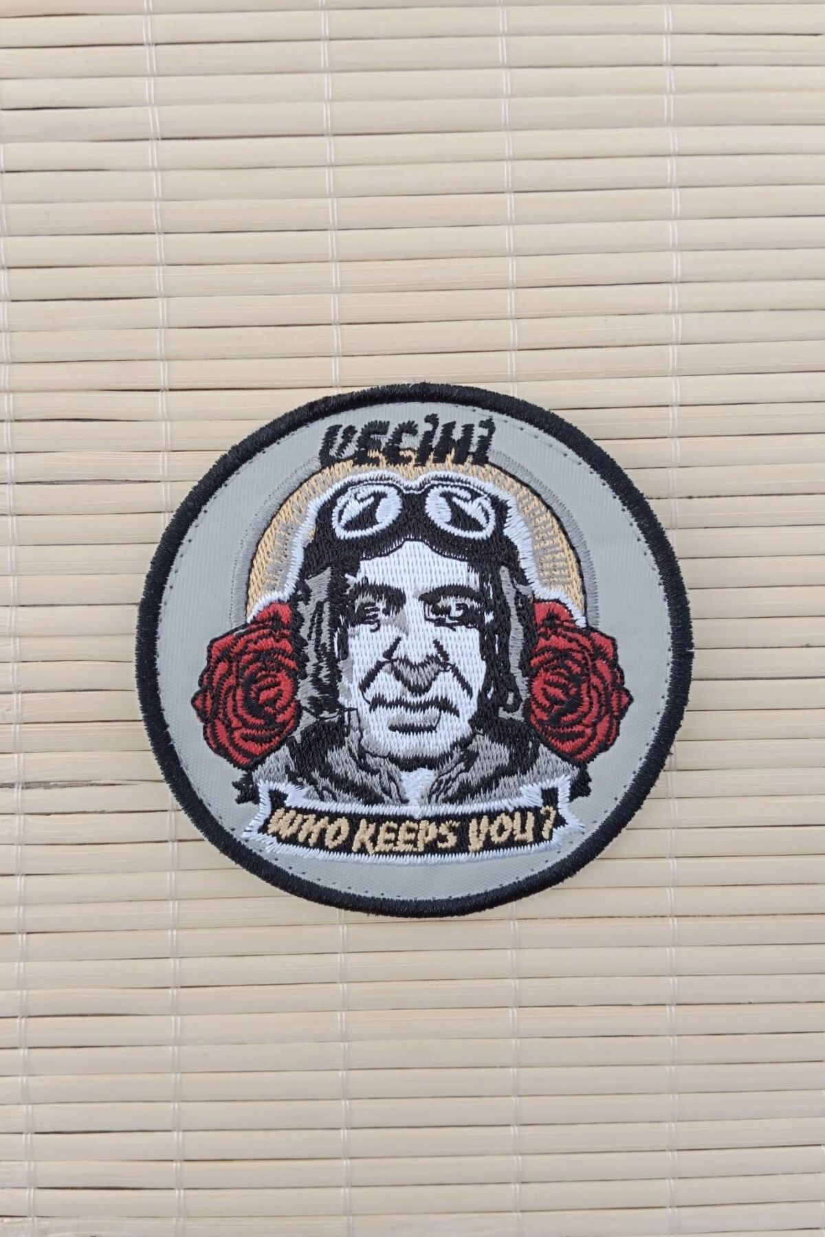 İZMİR ASKERİ MALZEME vecihi who keeps you nakis islemeli arma pec patch