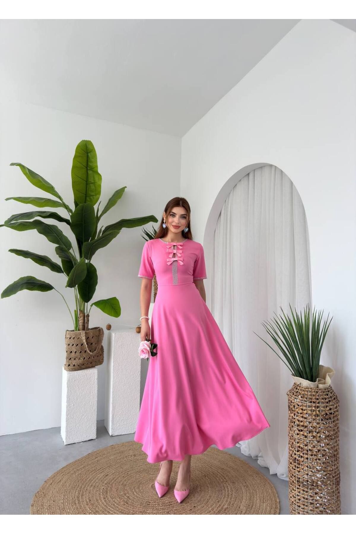 MODA DURAĞI CASPR Maxi Kaliteli Elbise