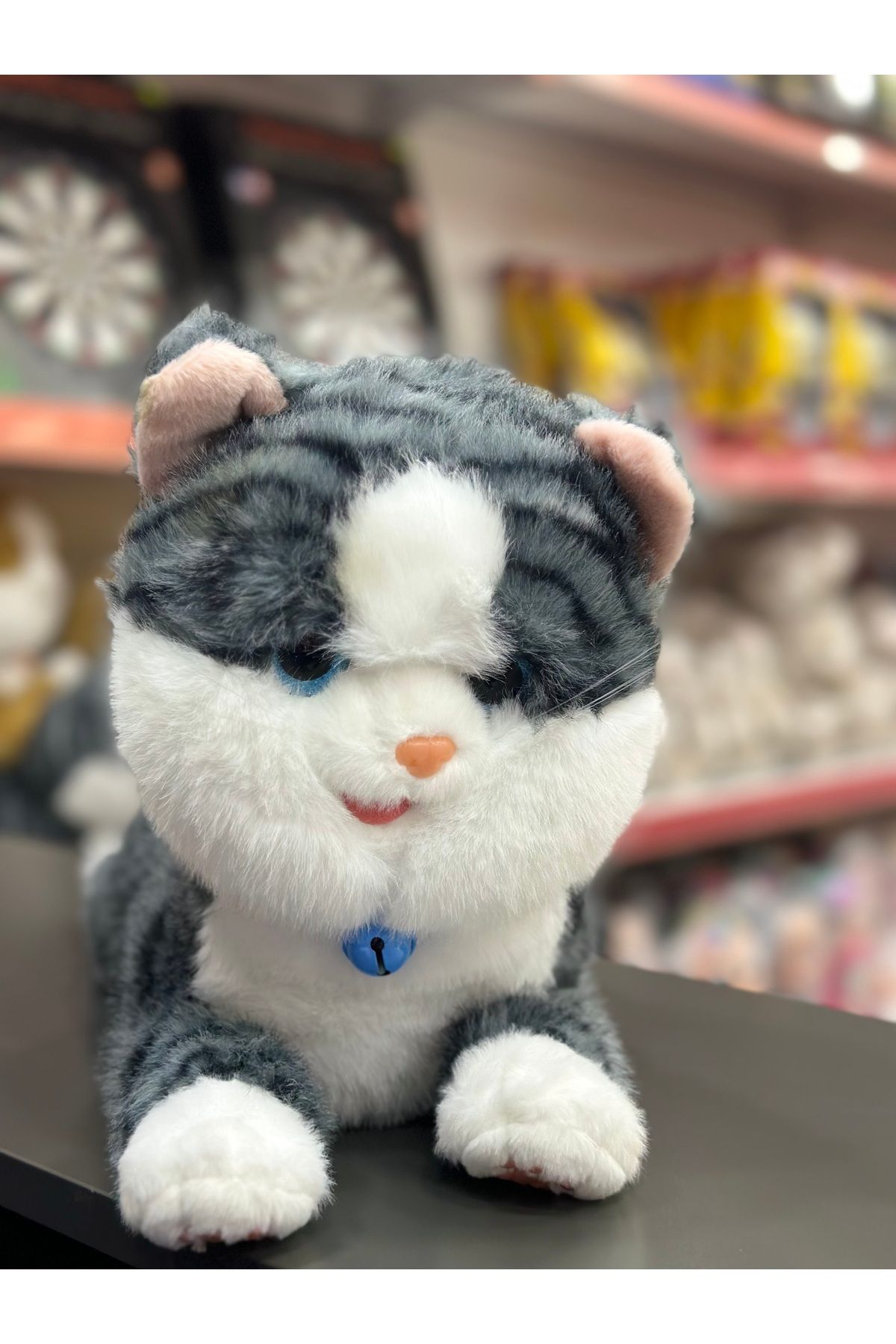 happystoretr yeni eğilimli kedi bebek dolması peluş oyuncak karikatür anime sevimli yastık yastık çocuk