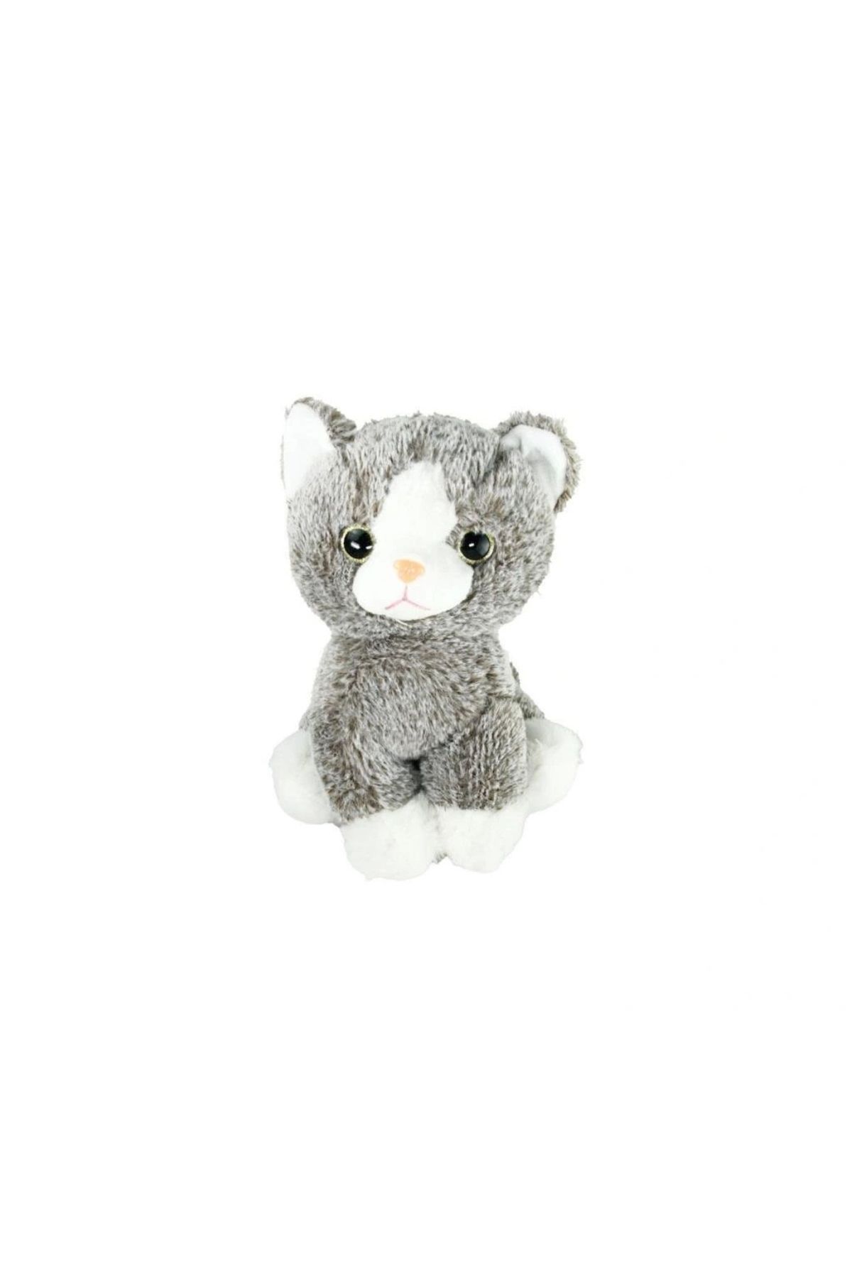 Eng Nessiworld PB31184-22 Peluş Oturan Kedi 23 cm -Vardem